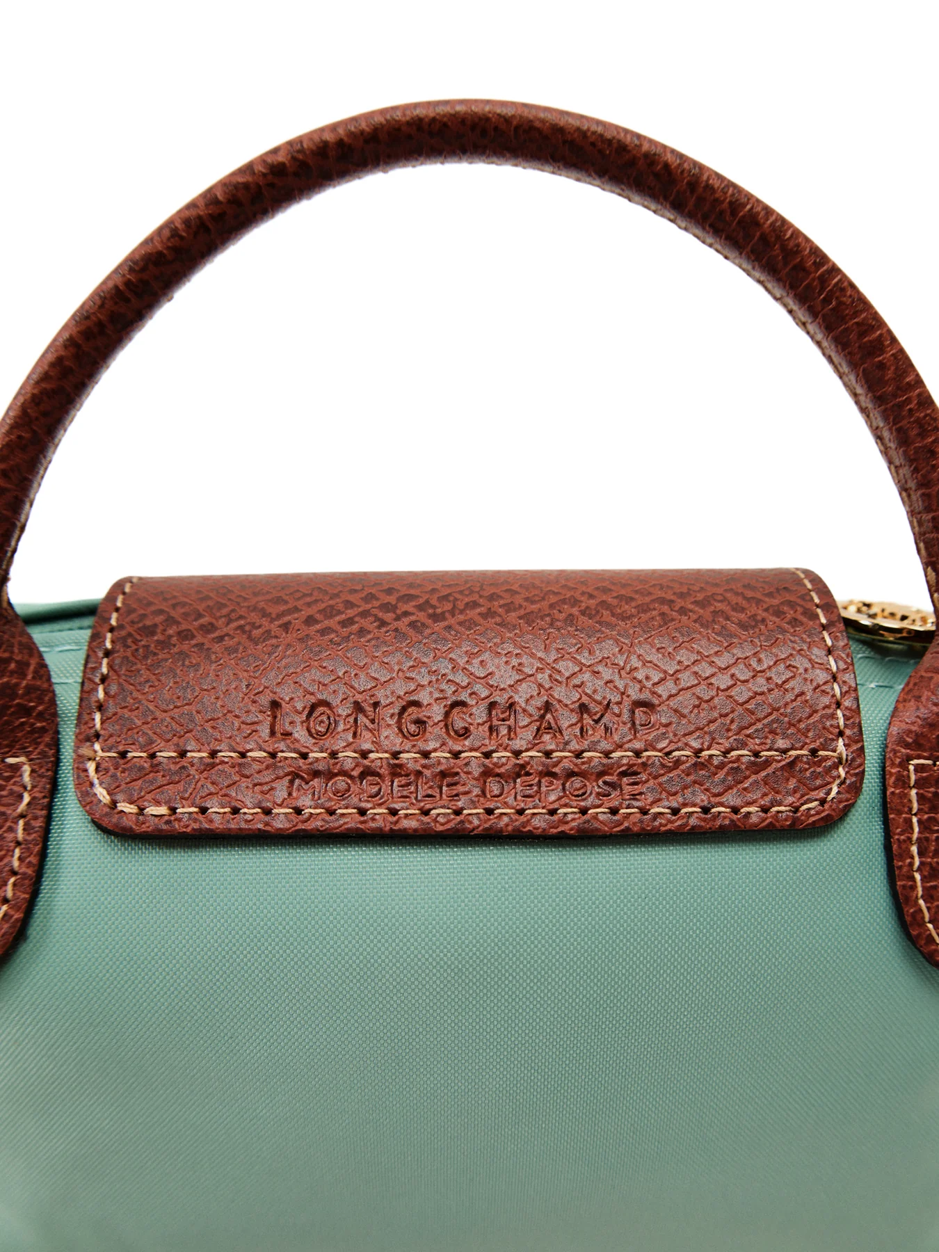 Le Pliage Original Pouch Celadon Recycled Canvas - Image 5