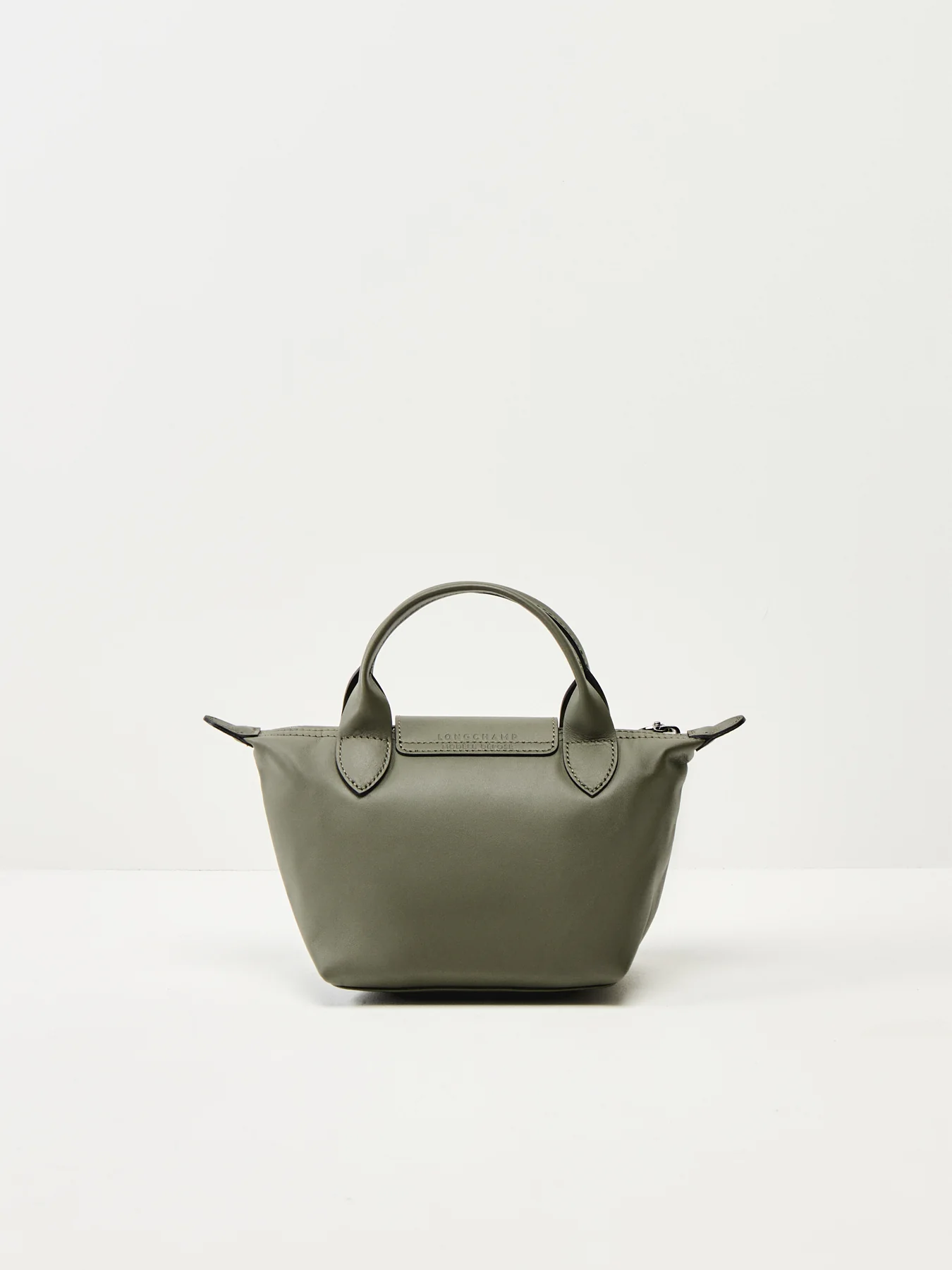 Le Pliage Extra Small Handbag Fir Leather - Image 3