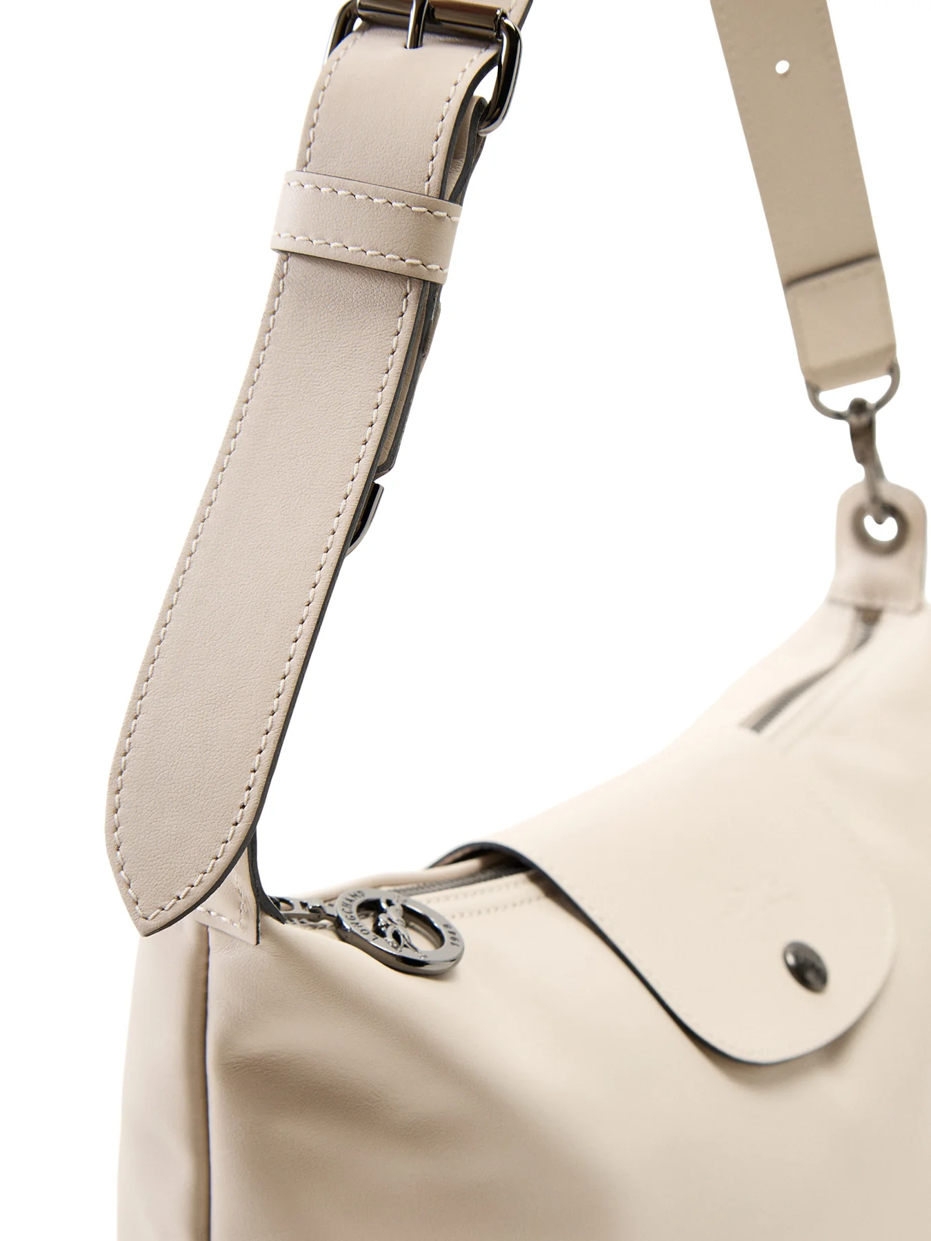 Le Pliage Extra Large Hobo Bag Paper Leather - Image 5