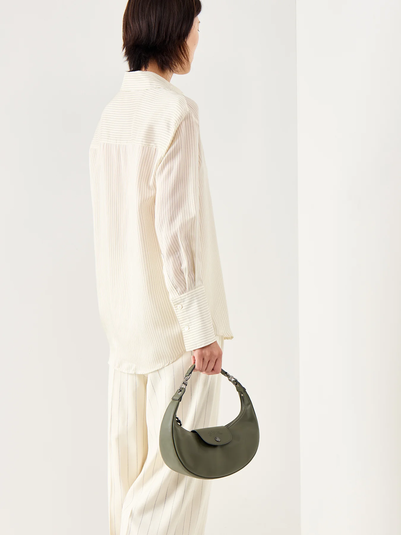 Le Pliage Extra Small Hobo Bag Fir Leather - Image 2