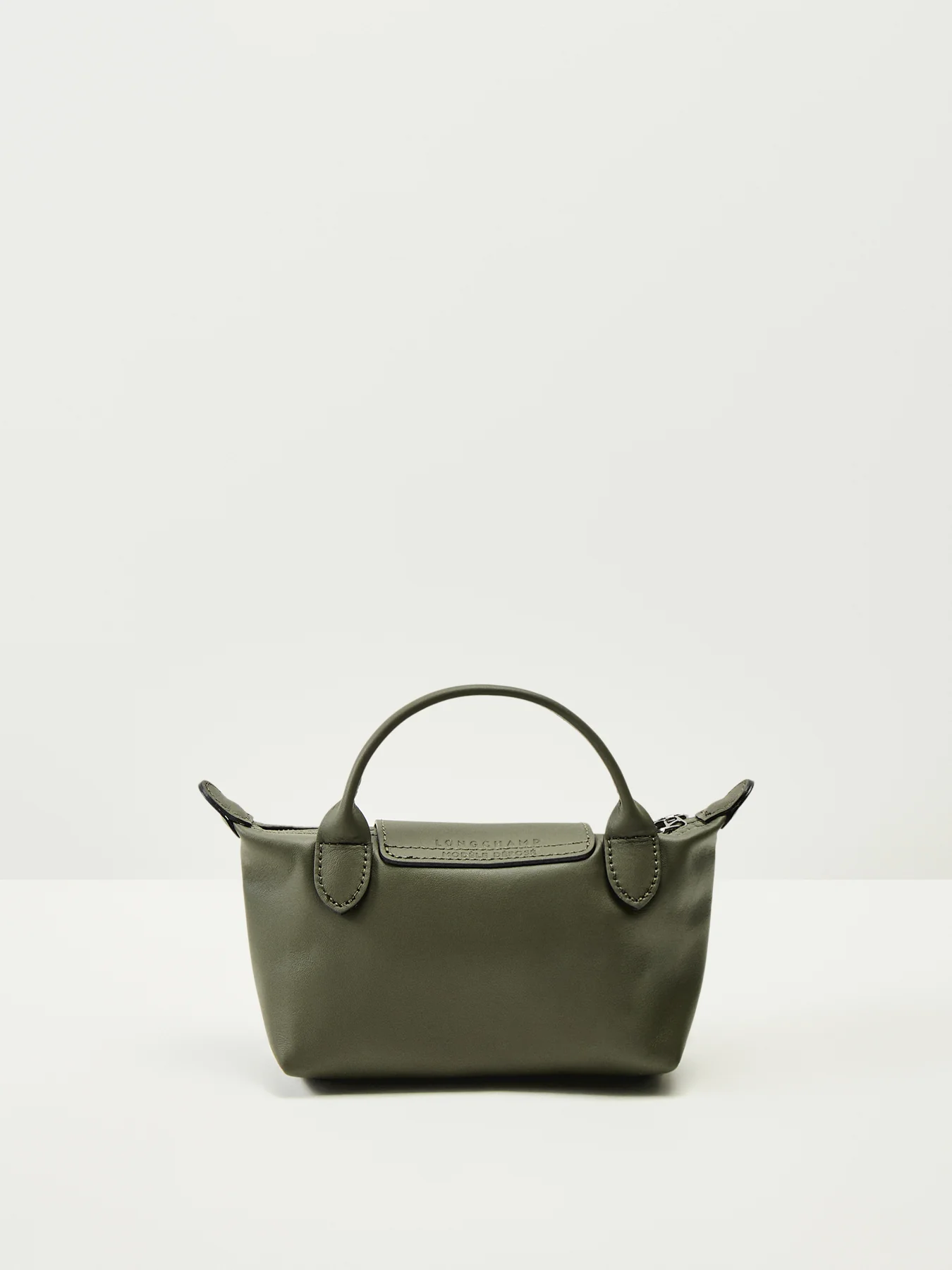 Le Pliage Extra Small Pouch Fir Leather - Image 3