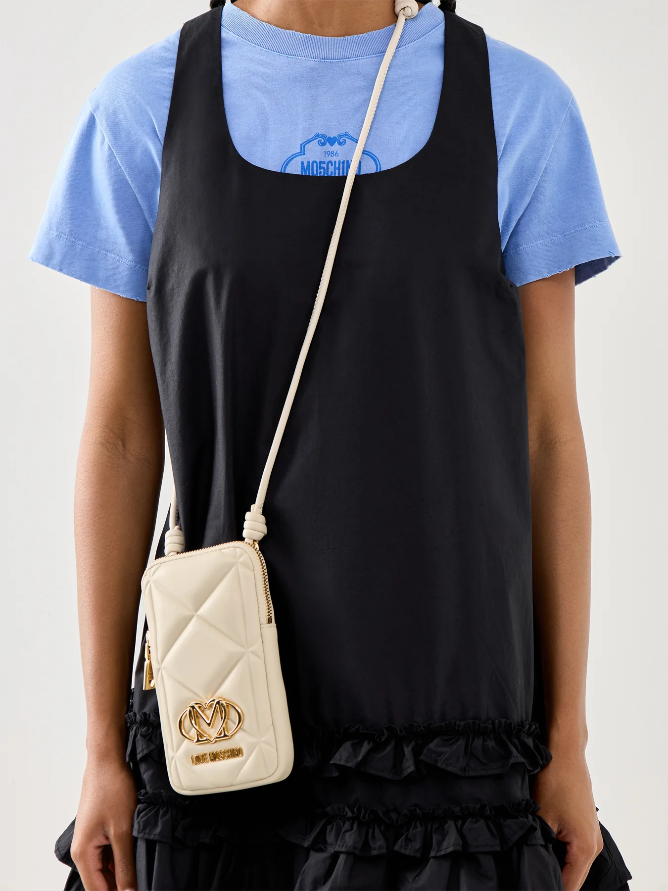 Embossed Quilt Phone Crossbody - Image 2