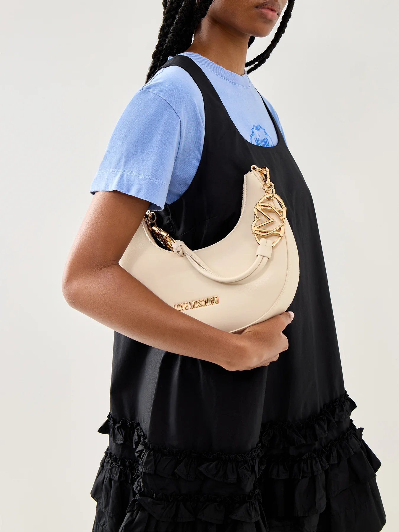 Jewel Crescent Shoulder Bag - Image 2