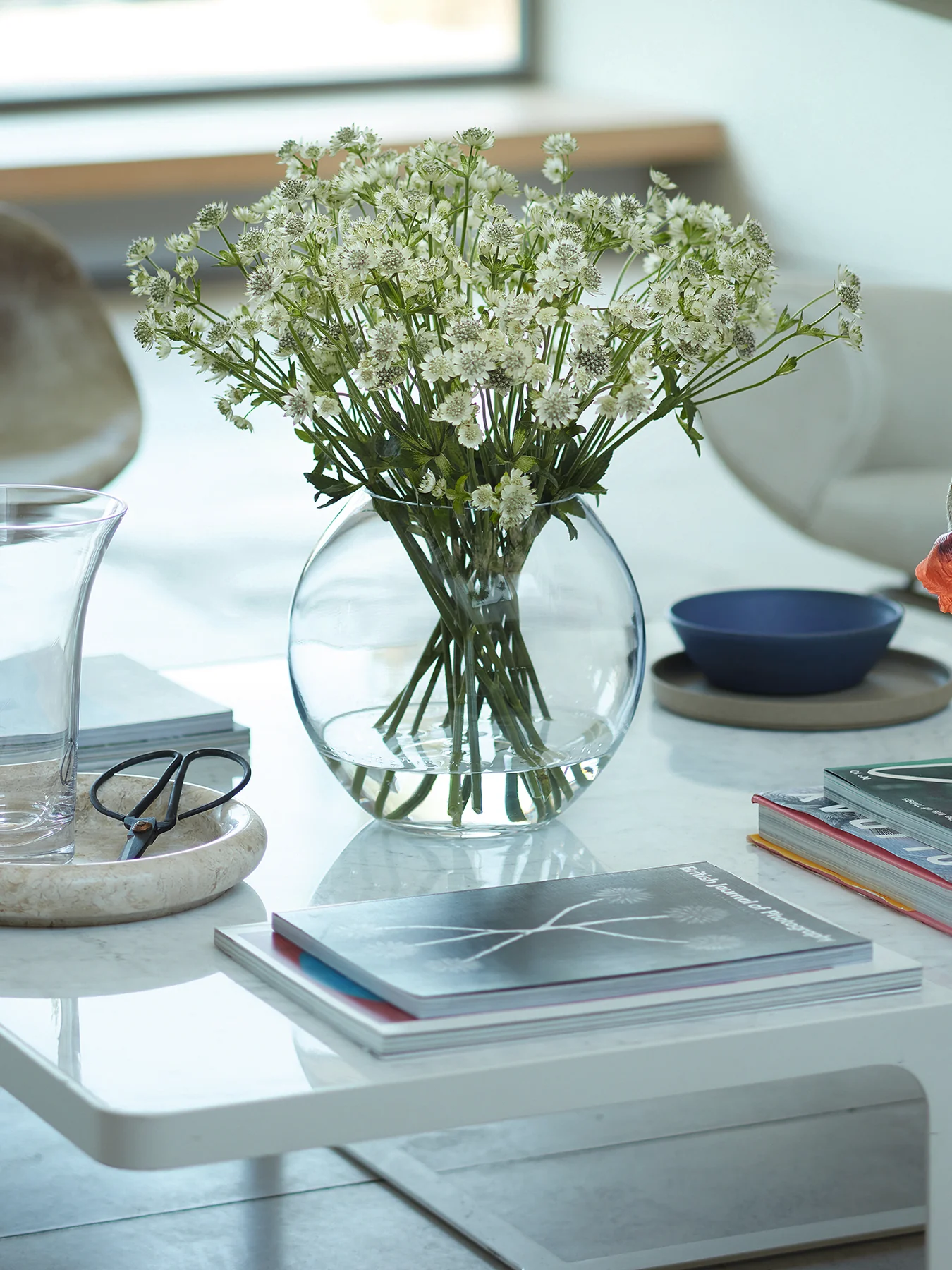 Flower Round Bouquet Vase H22cm - Image 2