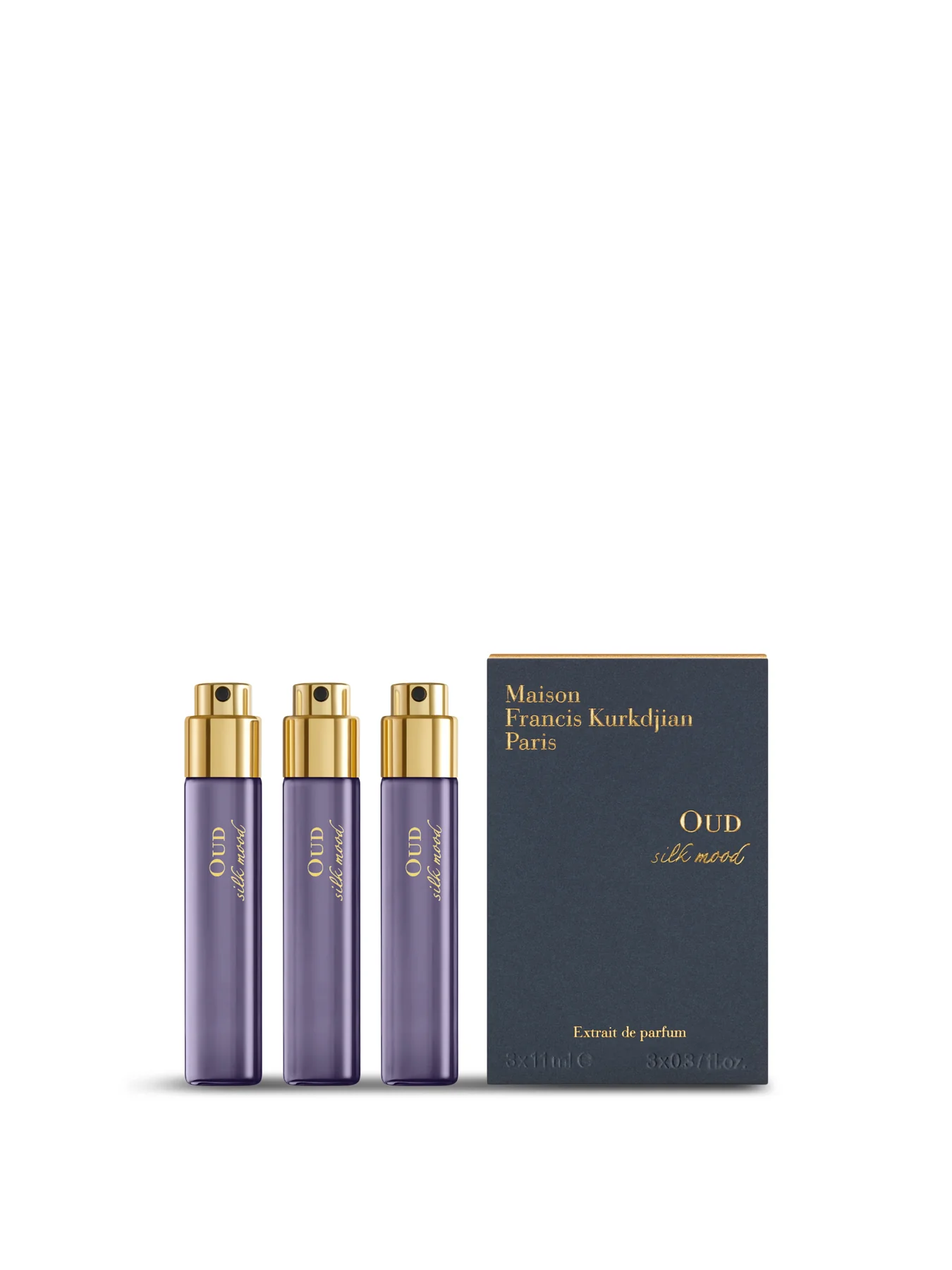 Oud Silk Mood Extrait  Globe Trotter Refill 3 x 11ml
