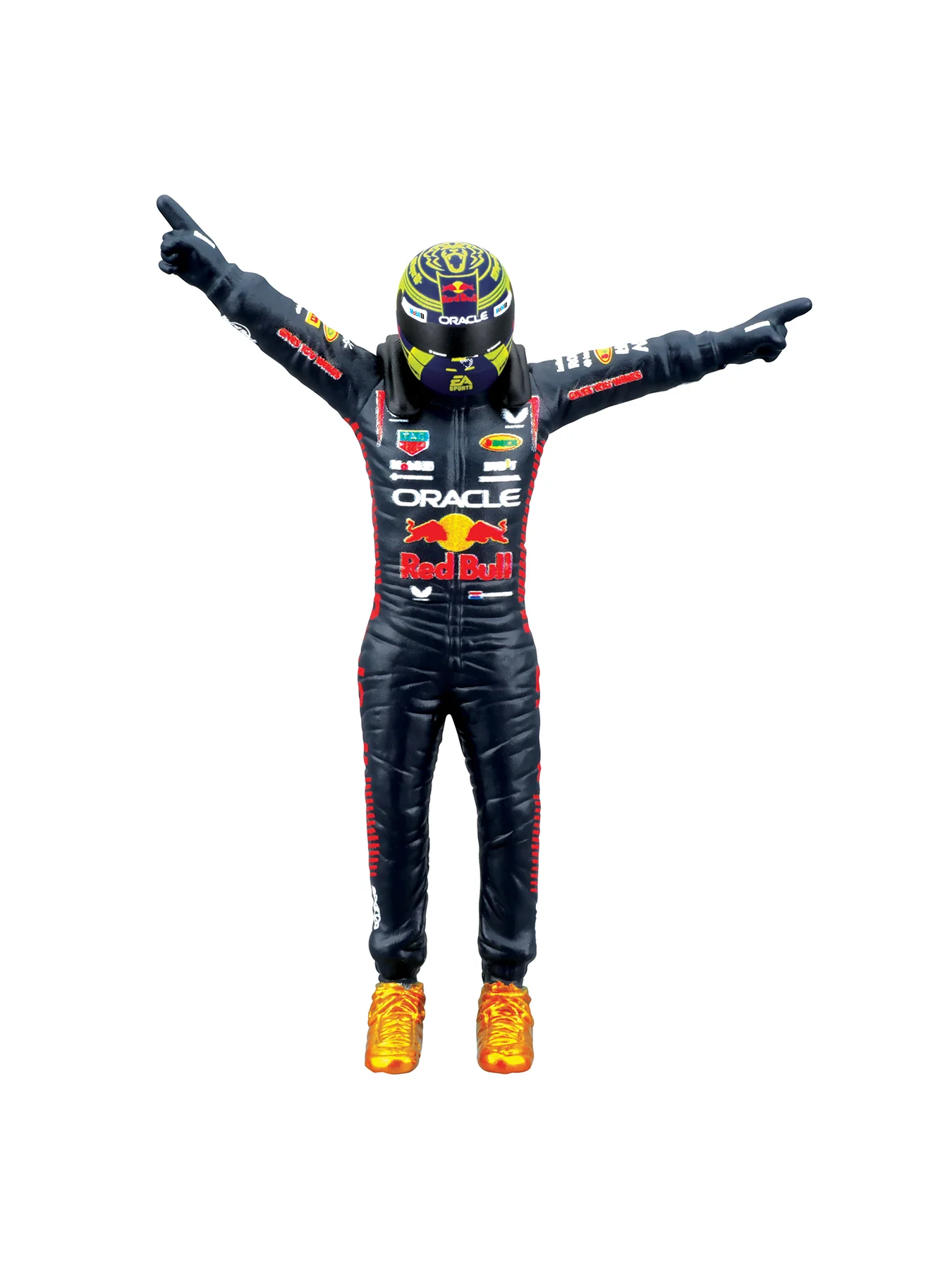 1:24 F1 Red Bull Racing With Driver Figure Verstappen Model Car - Image 3