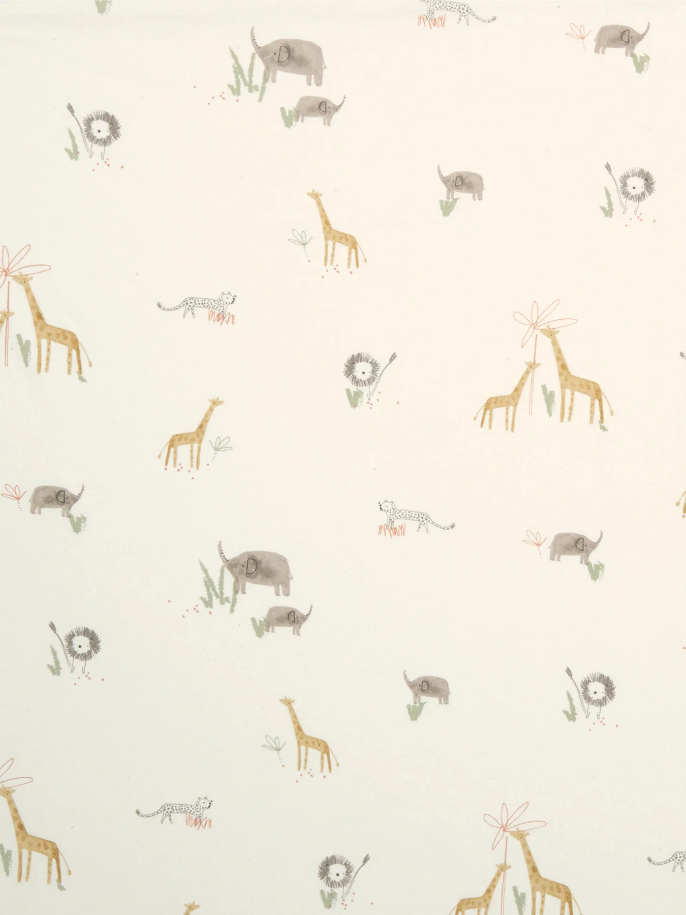 2 CotBed Fitted Sheets Jungle - Image 2