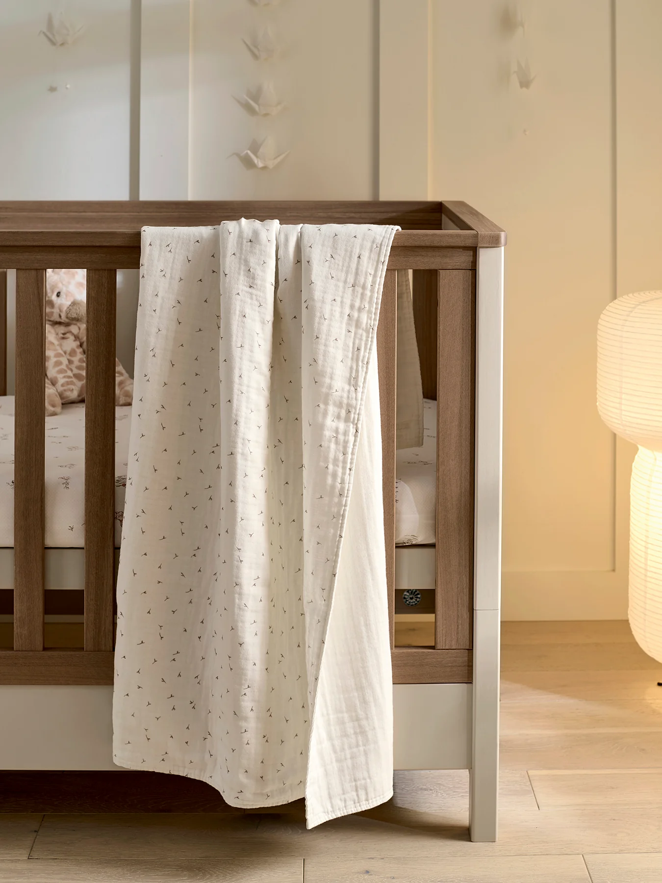 Cream Muslin Blanket - Image 3