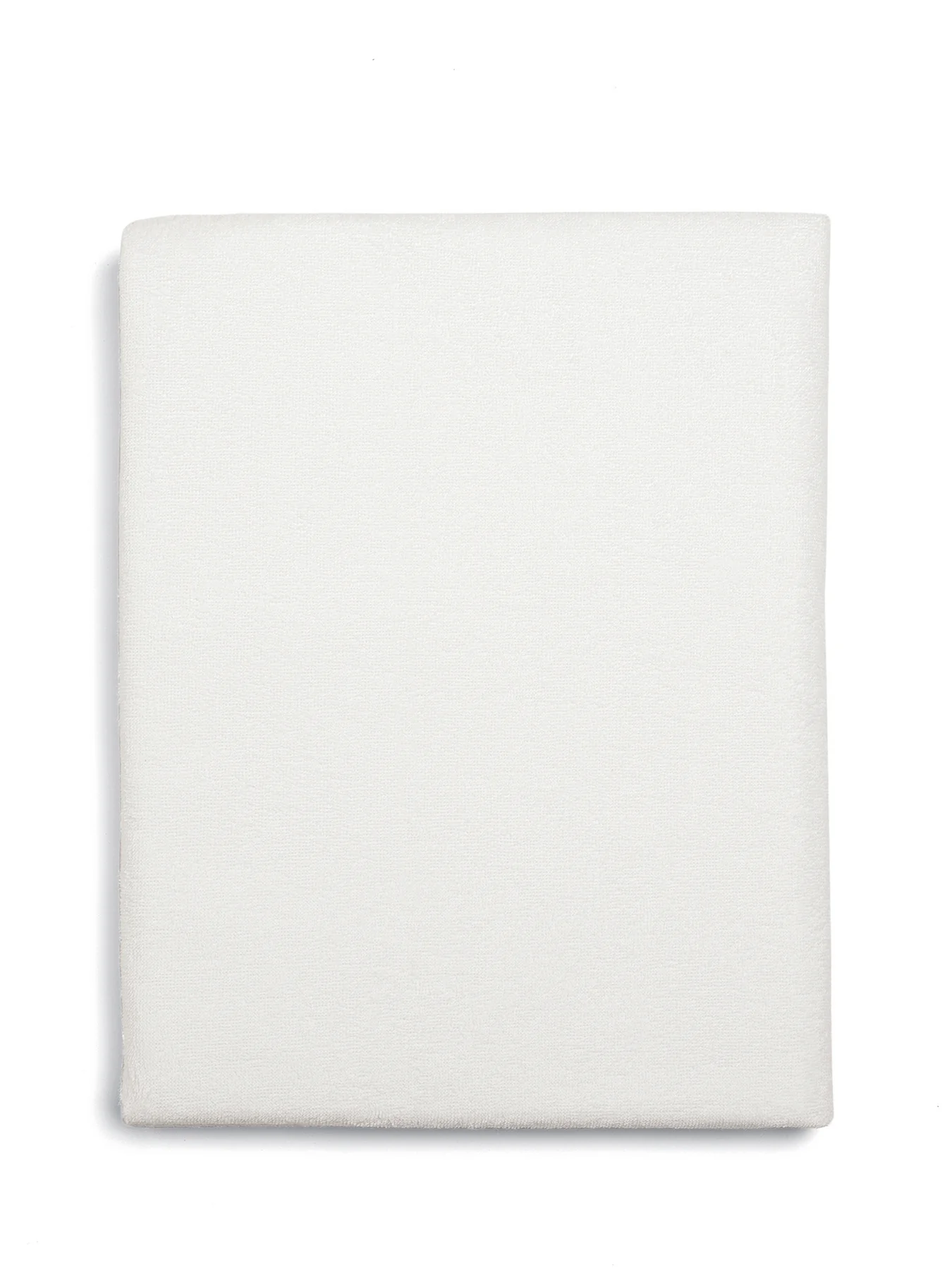 White Terry Mattress Protector
