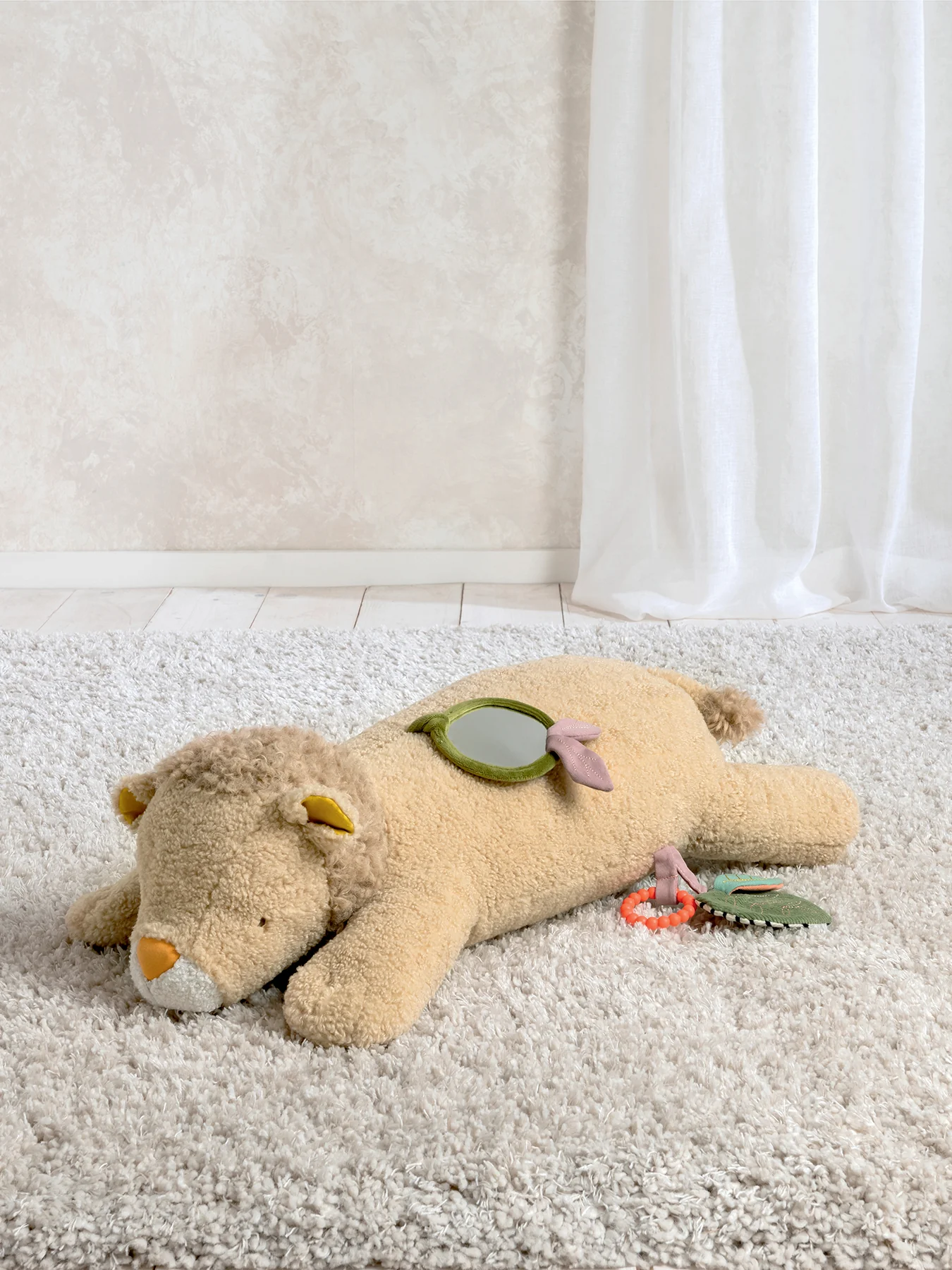 Tummy Time Lion Toy - Image 2