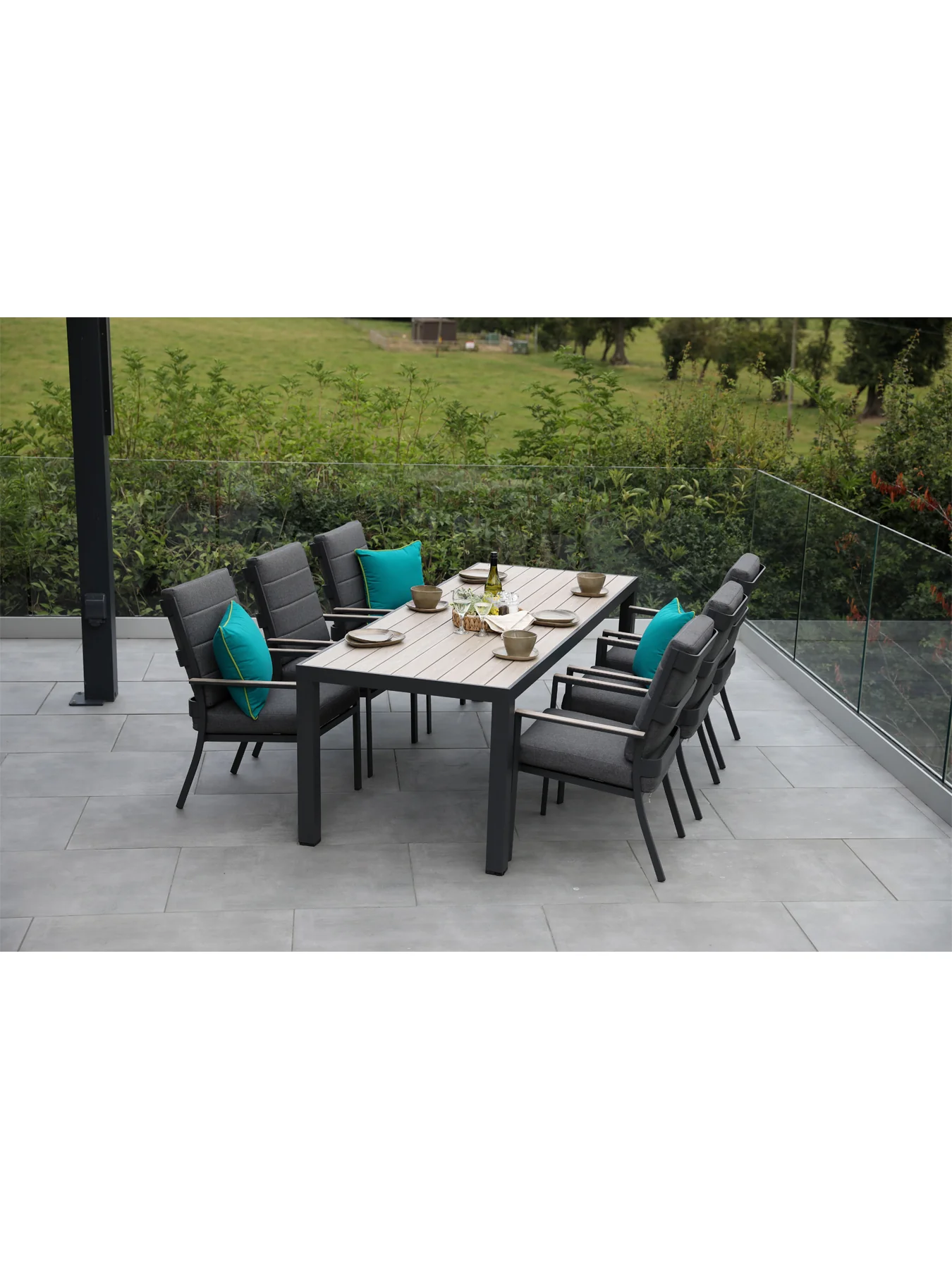 Mannington 6 Seat Dining Set - Image 3