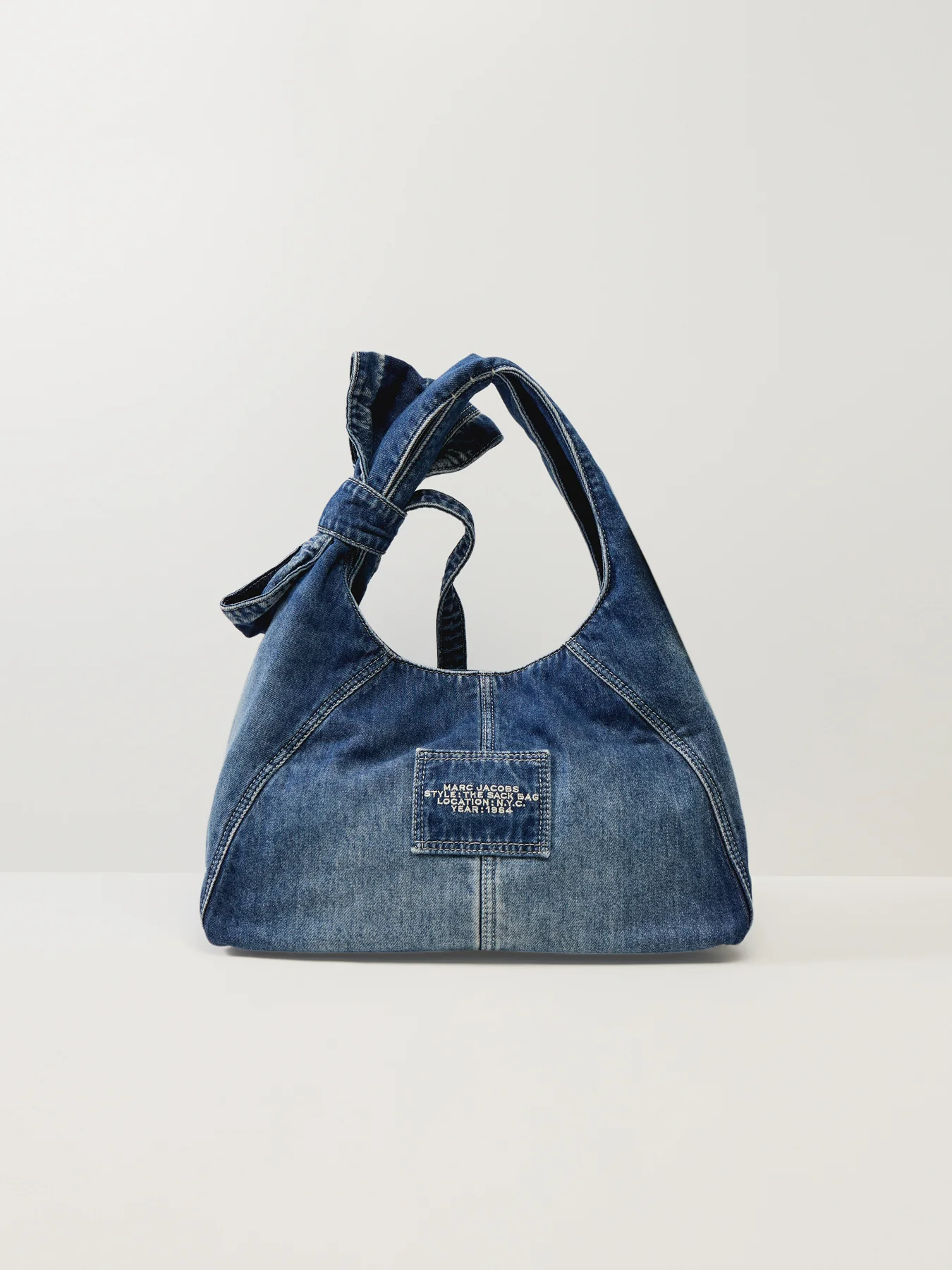 The Bow Denim Sack Blue - Image 3