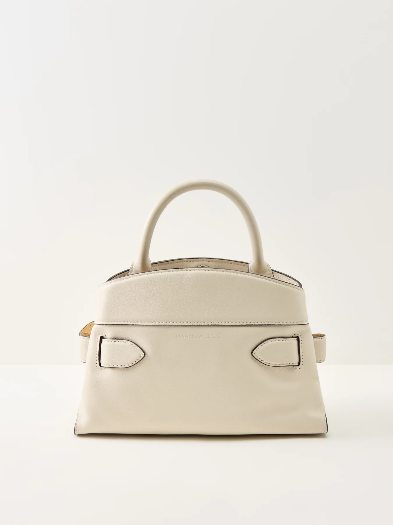 Dakota Small Satchel Bag Cream - Image 2