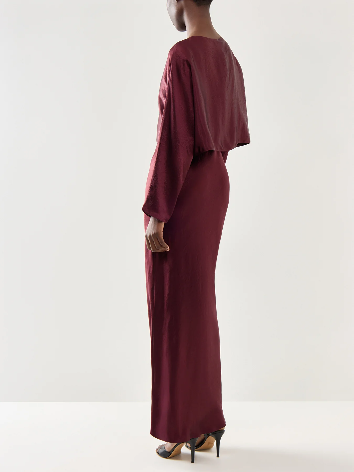 Marella Tamia Shiny Strappy Gown With Matching Bolero - Image 5