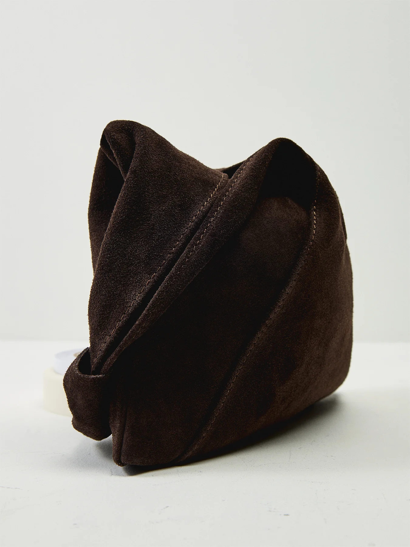 Mini Giselle Suede Shoulder Tote - Image 5