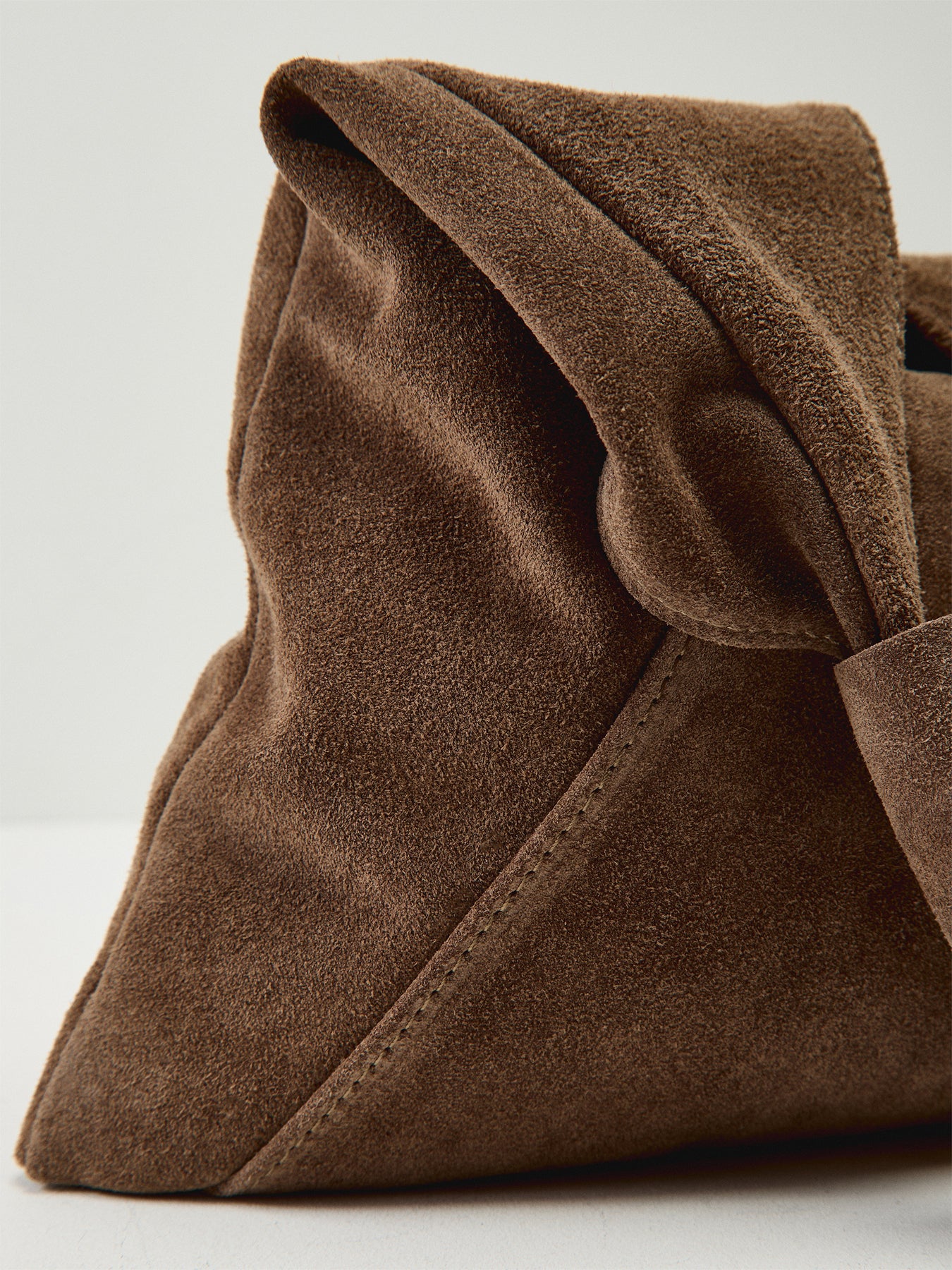 Mini Giselle Suede Shoulder Tote - Image 5