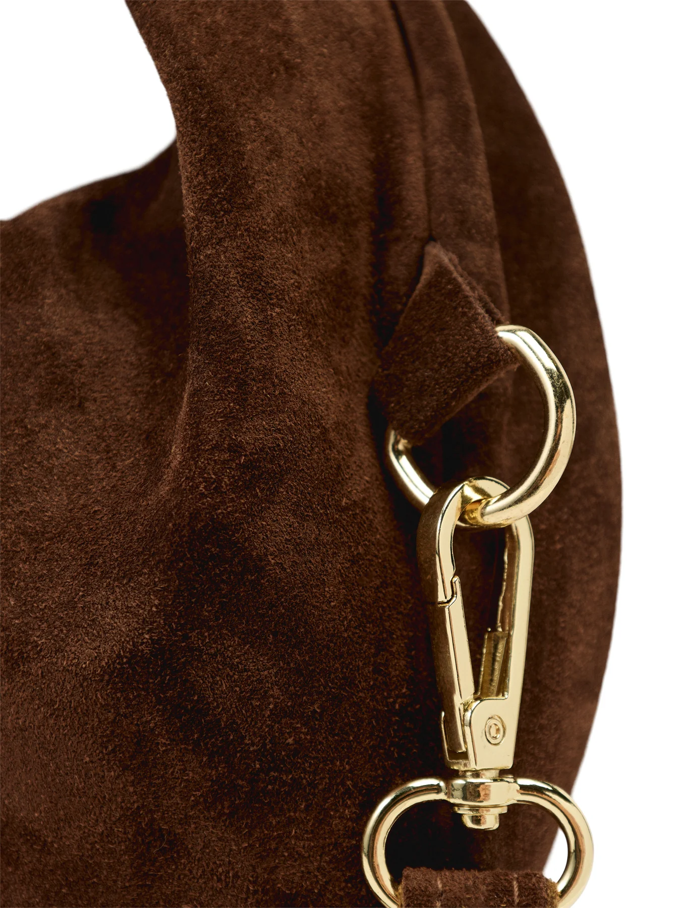 Small Suede Florentina Hobo - Image 5