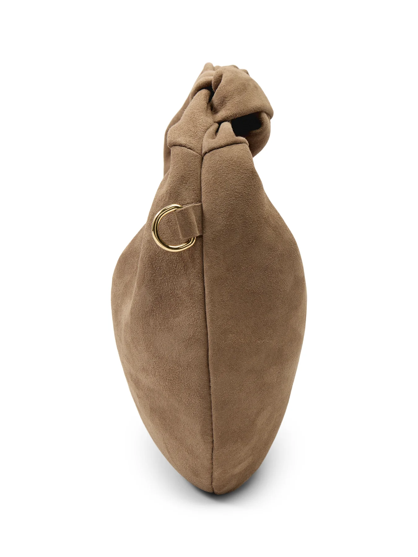 Small Suede Florentina Hobo - Image 4