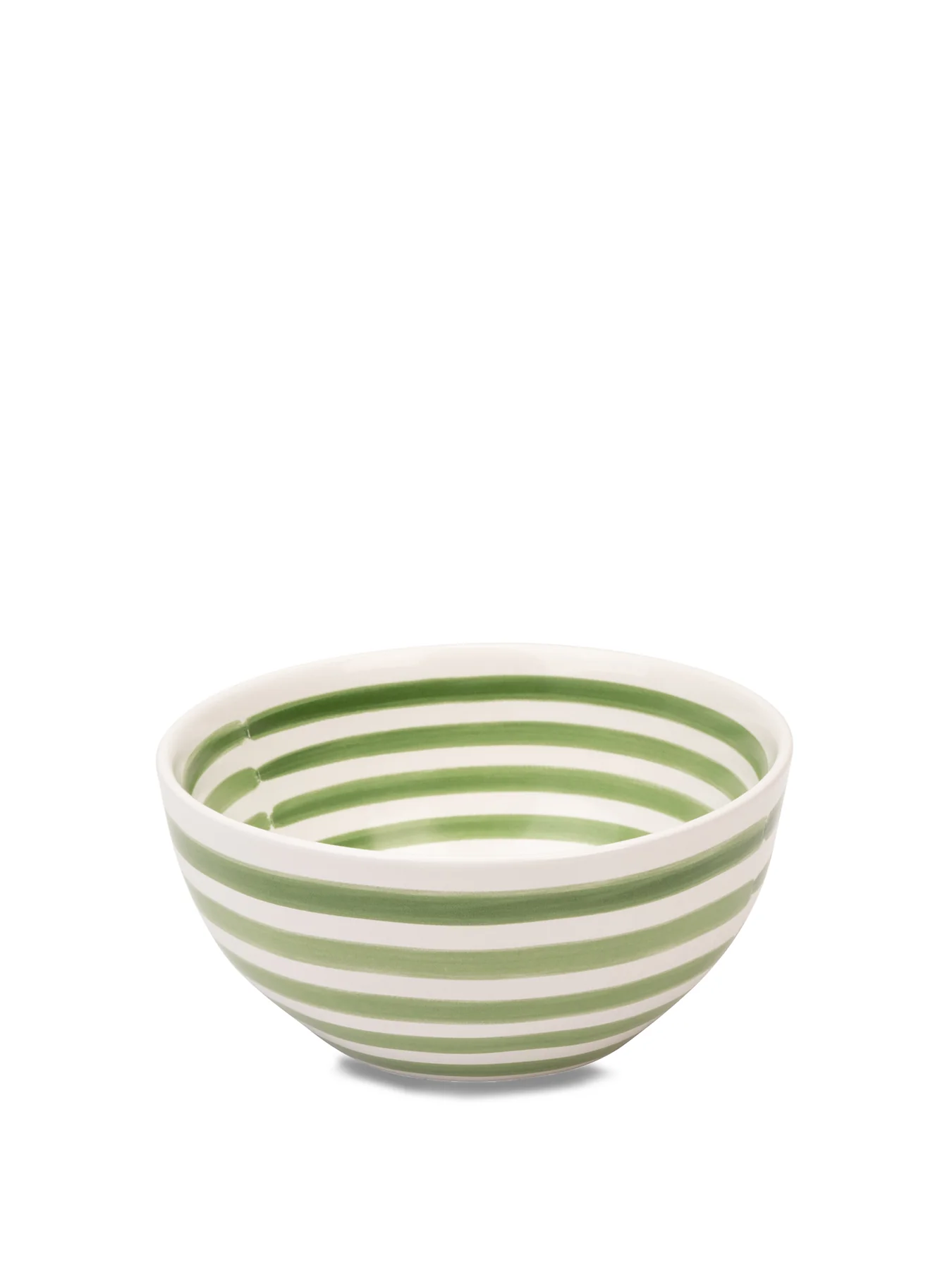 Round Striped Cereal Bowl - Image 5