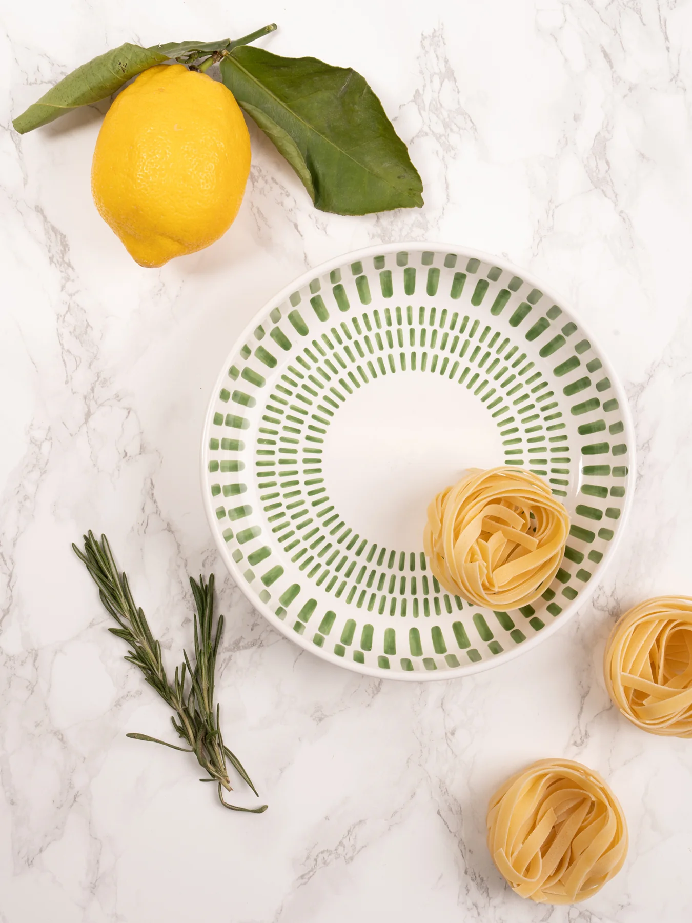 Round Printed Pasta Bowl - Image 6
