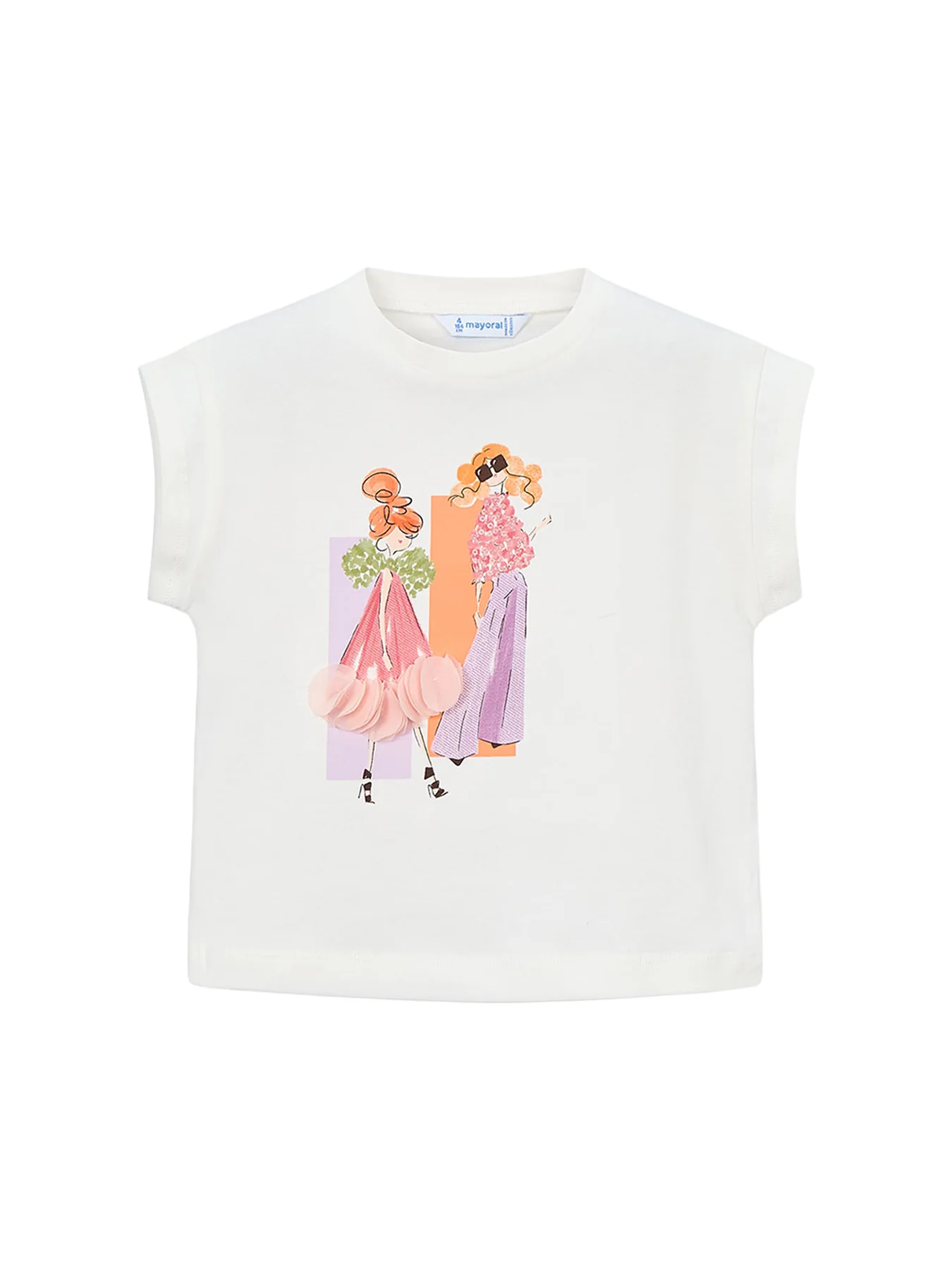 Kids’ Petal Short Sleeve T-Shirt Multi