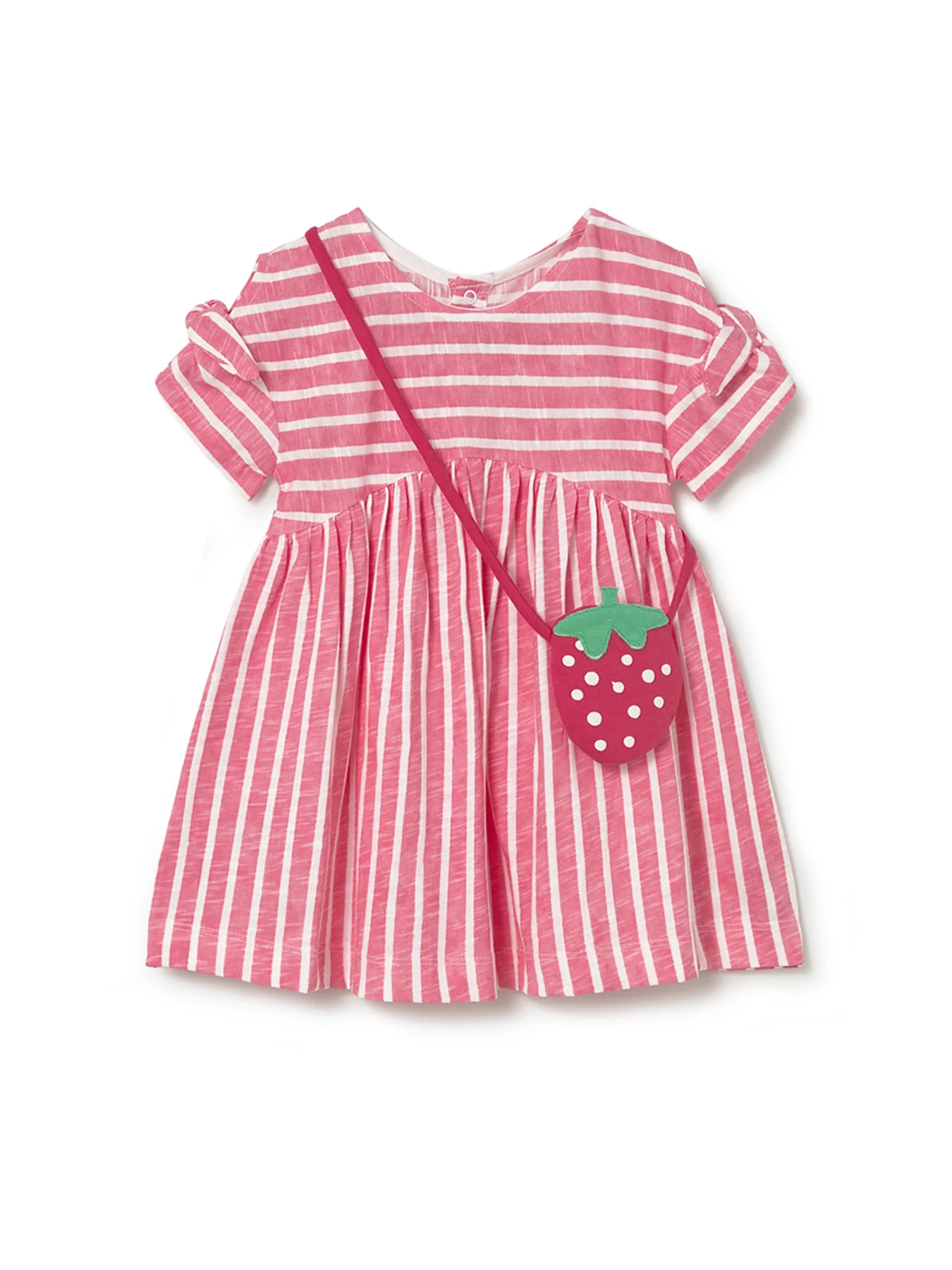 Baby Dress with Bag Pink