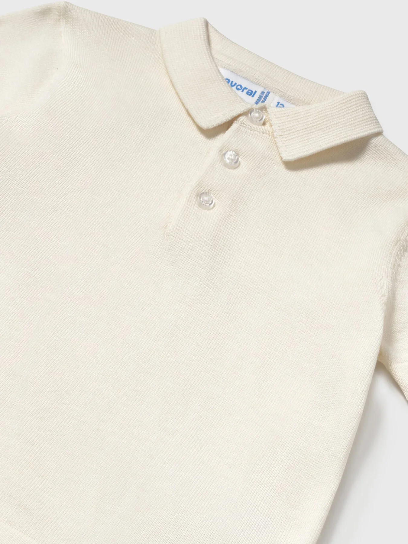 Baby Tricot Polo Shirt - Image 3