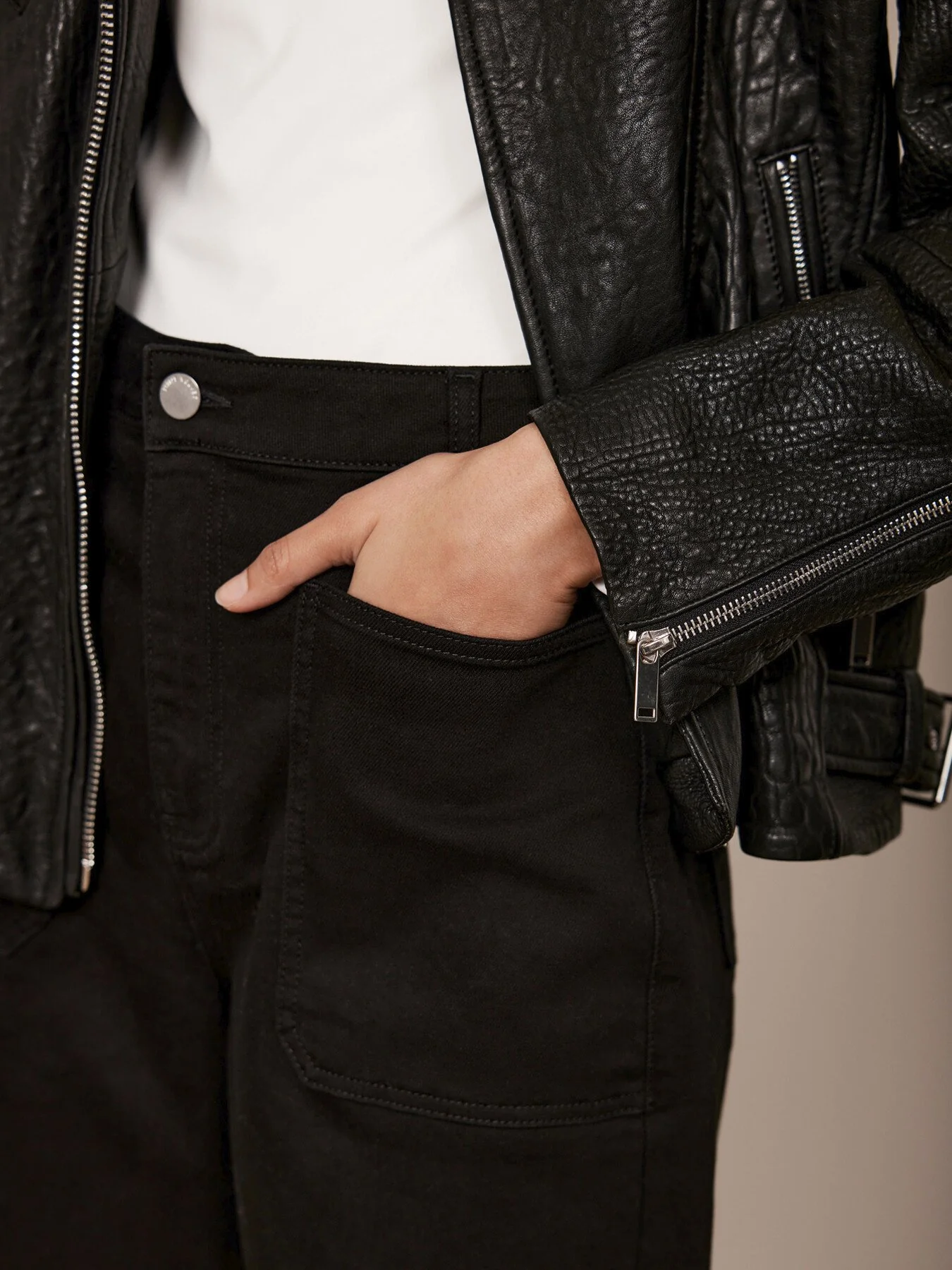 Cropped Wide Jeans - Image 3
