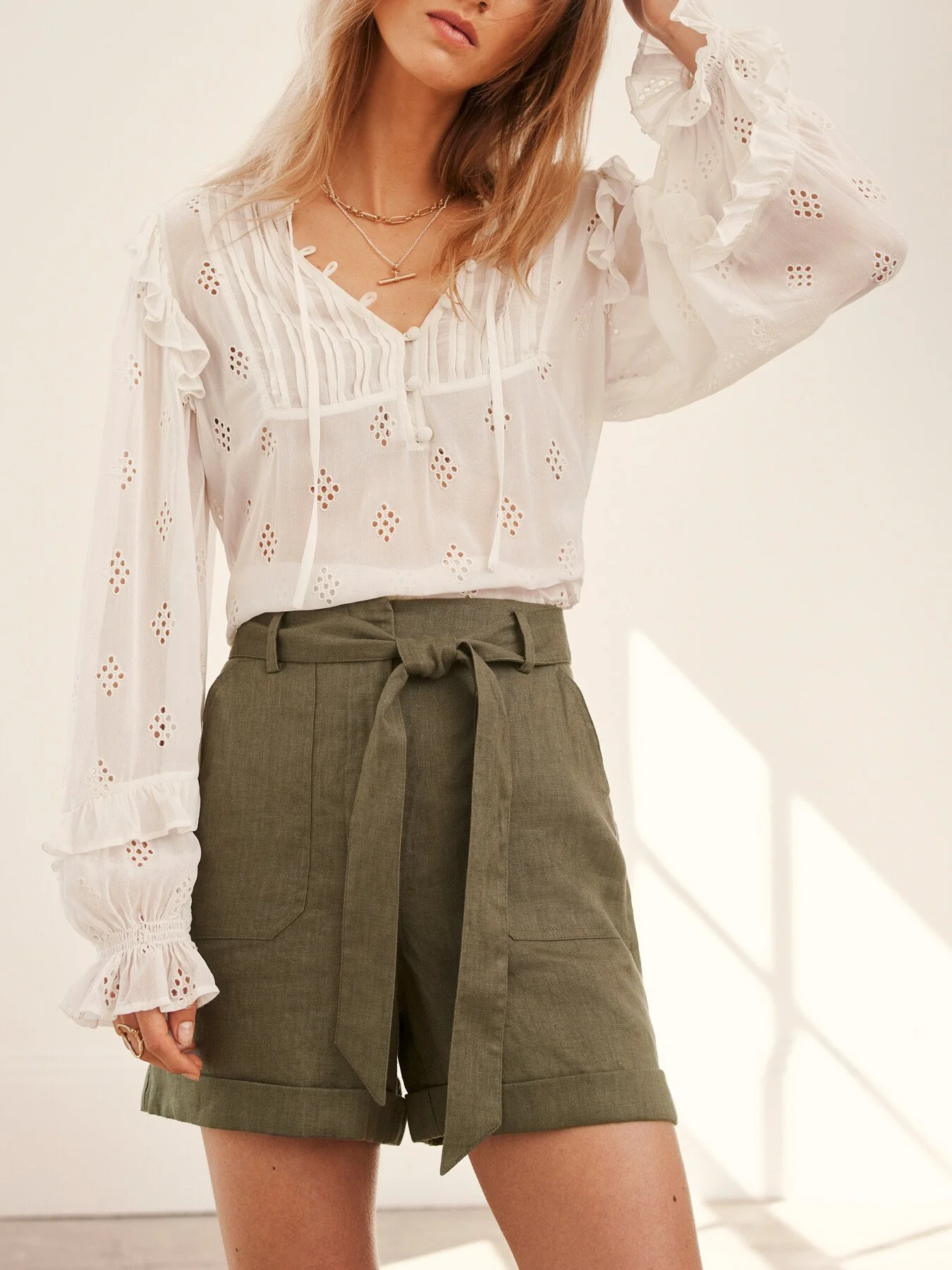 Broderie Anglaise Blouse - Image 3