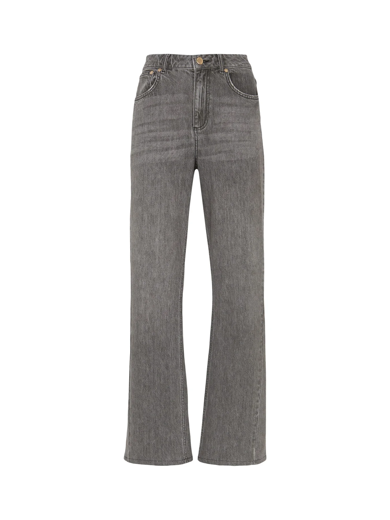 Washed Wide Jeans