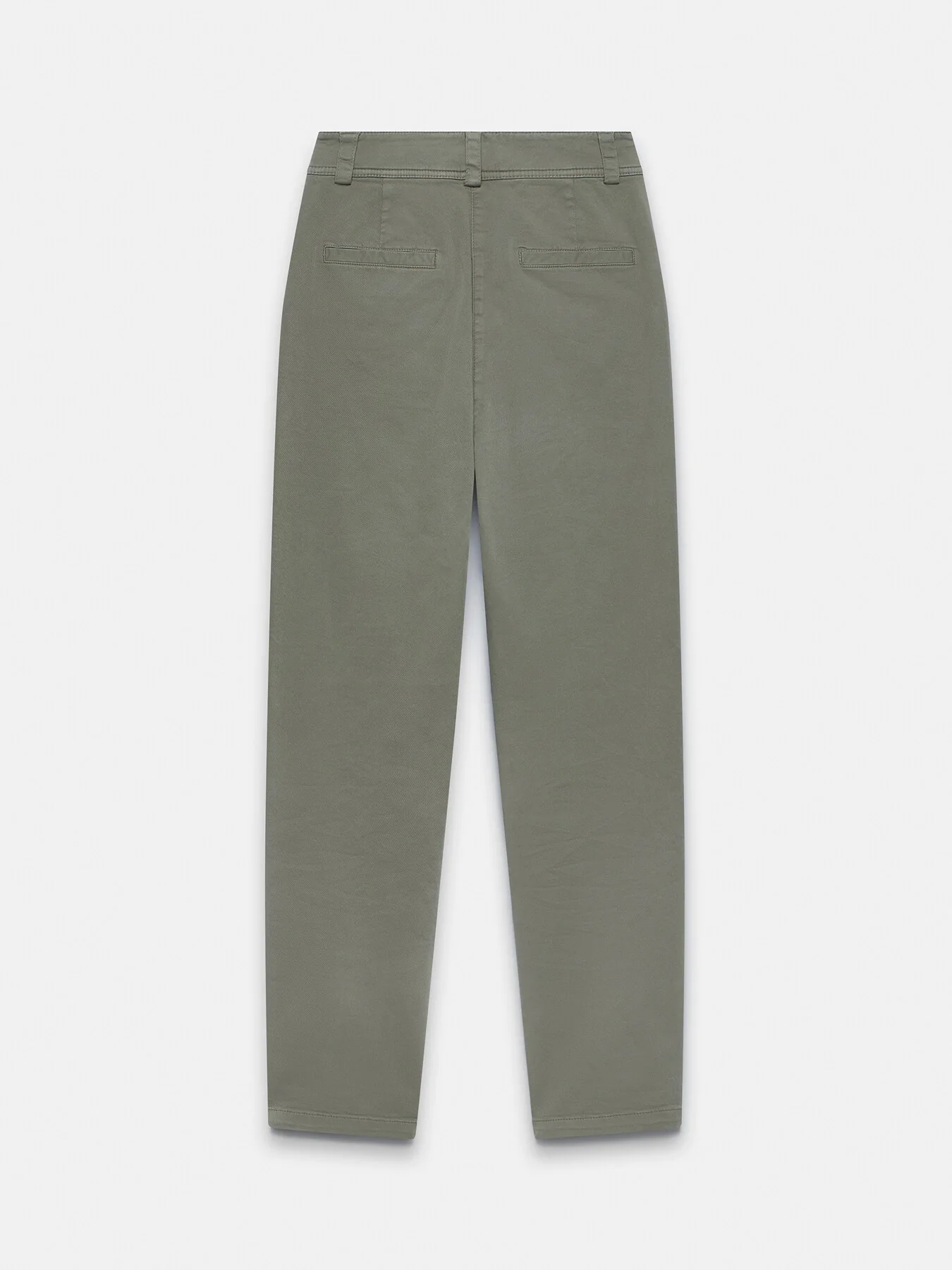 Cotton Blend Tapered Chinos - Image 5
