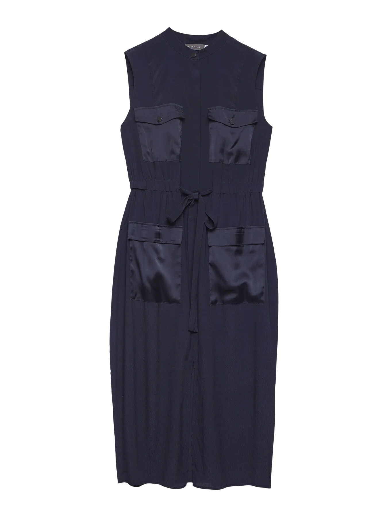 Utility Midi Shirt Dress
