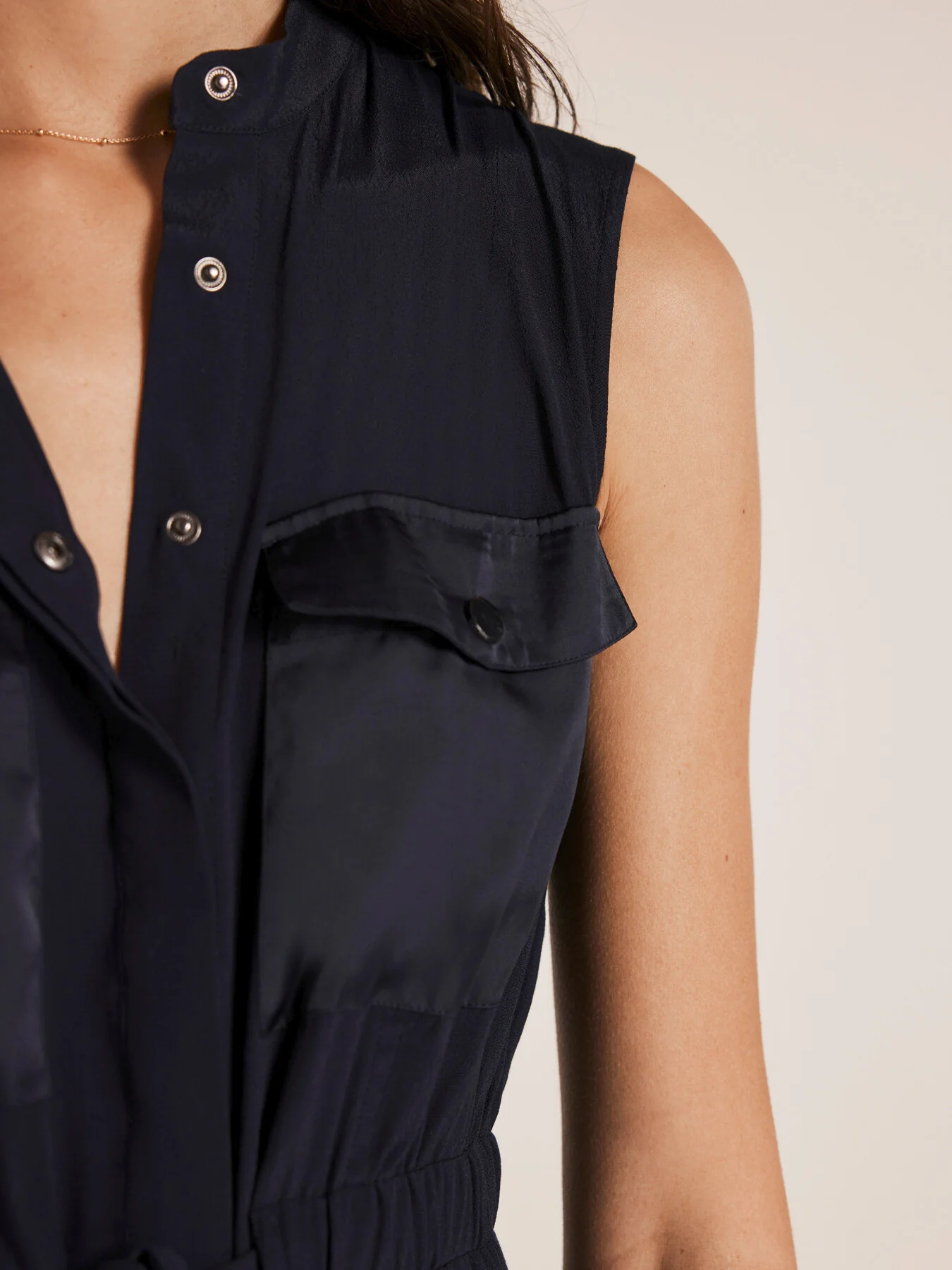 Utility Midi Shirt Dress - Image 3