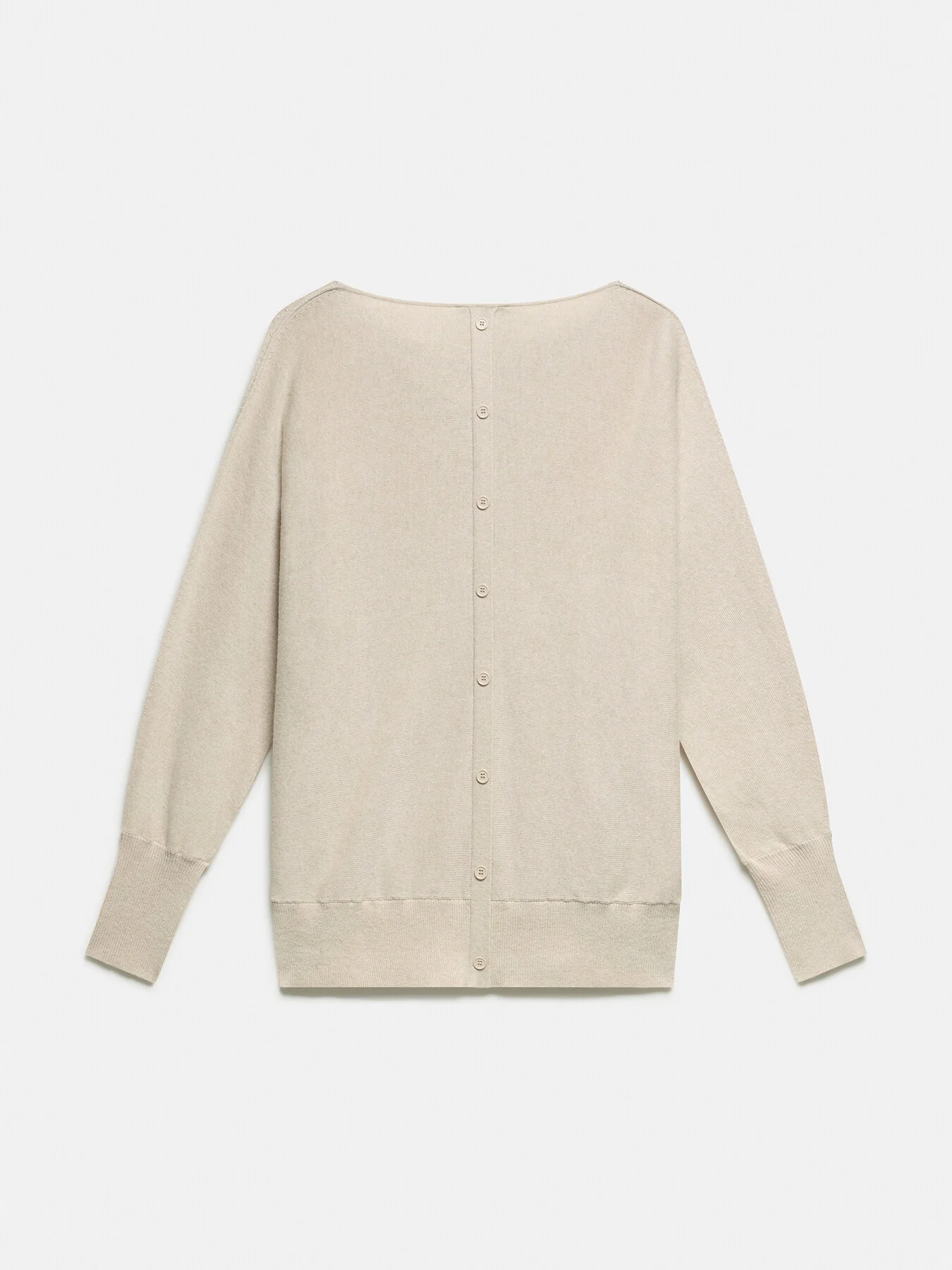 Cotton Blend Cowl Neck Jumper - Image 5