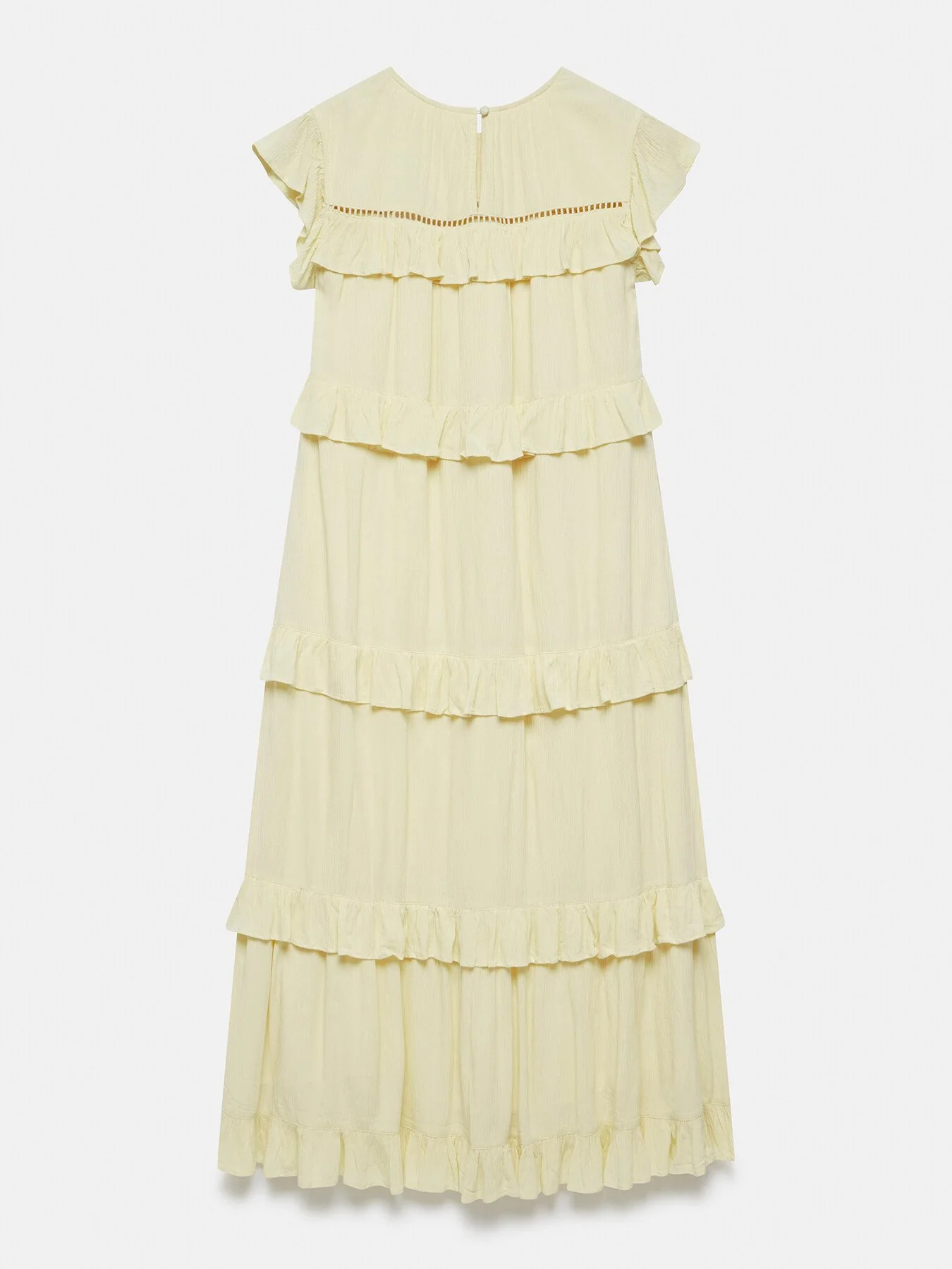 Tiered Ruffle Midi Dress - Image 5