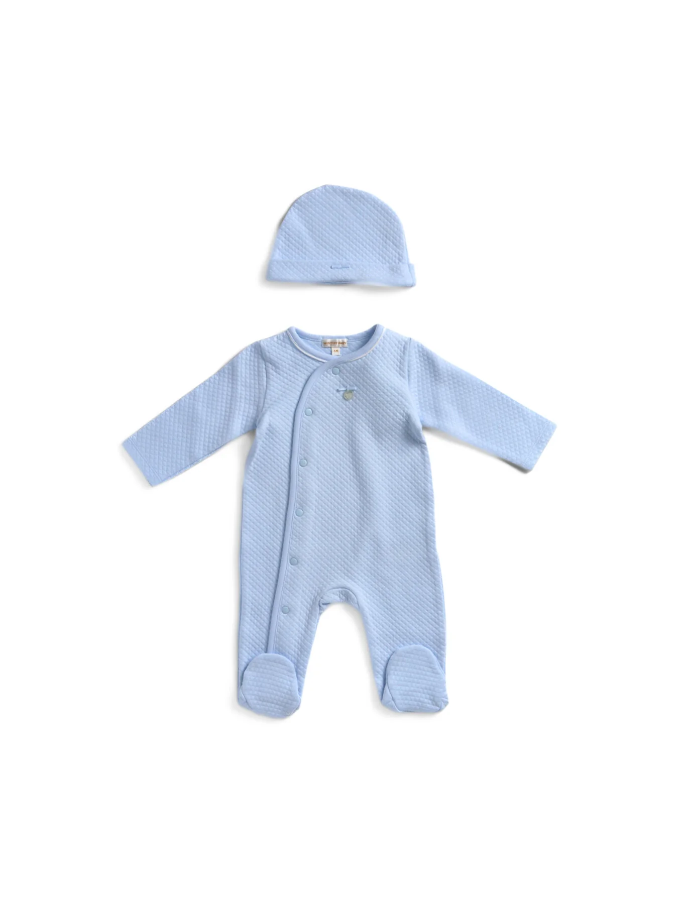 Quilted babygrow