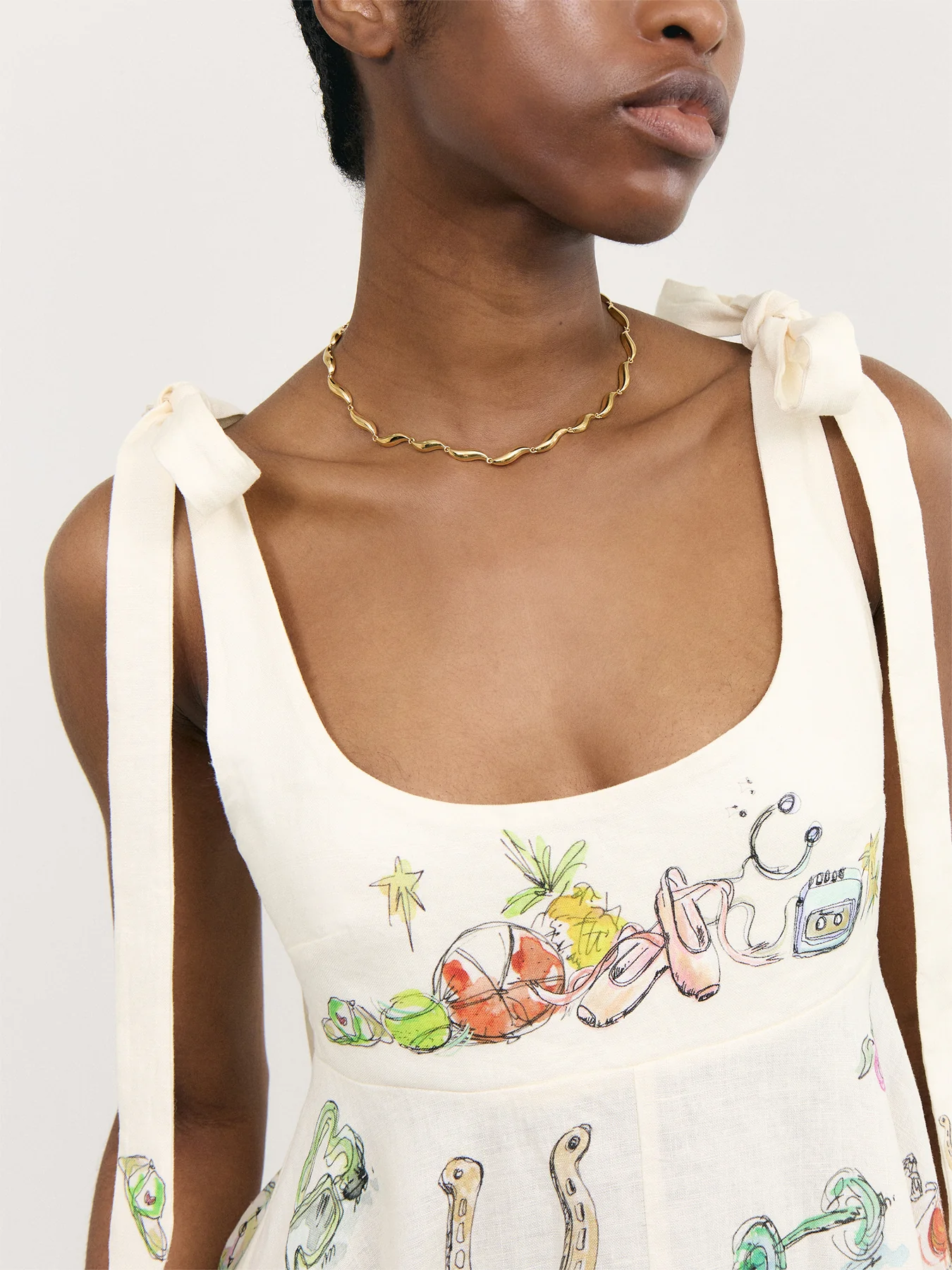 SAVI SIGNATURE LINK CHAIN NECKLACE - Image 3