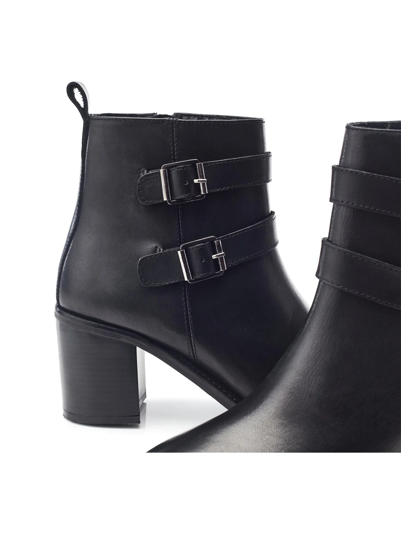 B.Astoria Leather Boots - Image 4