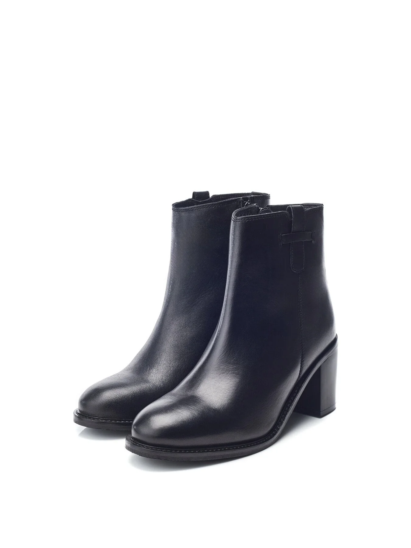 B.Hermoine Leather Boots - Image 2