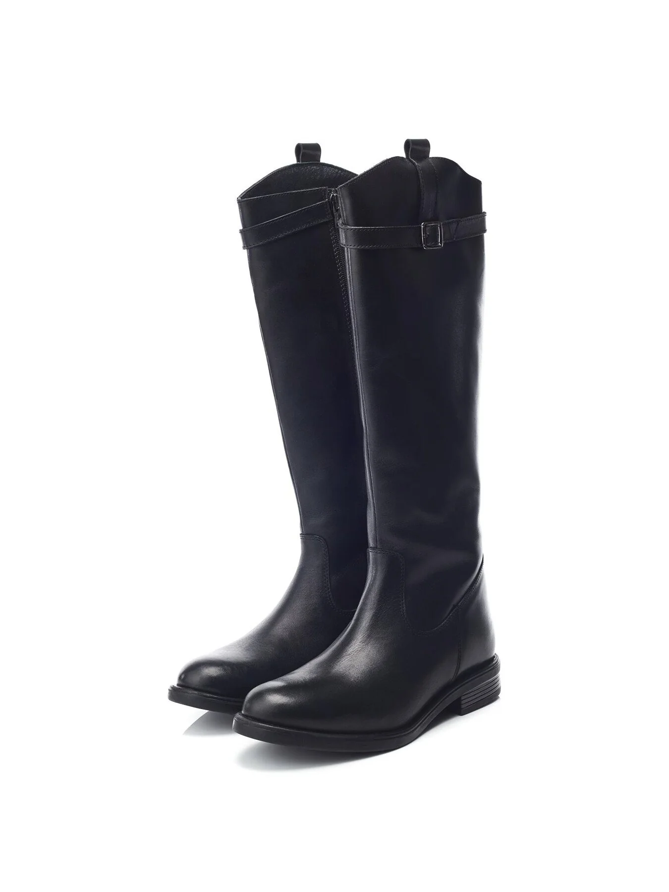 B.Luna Leather Boots - Image 2