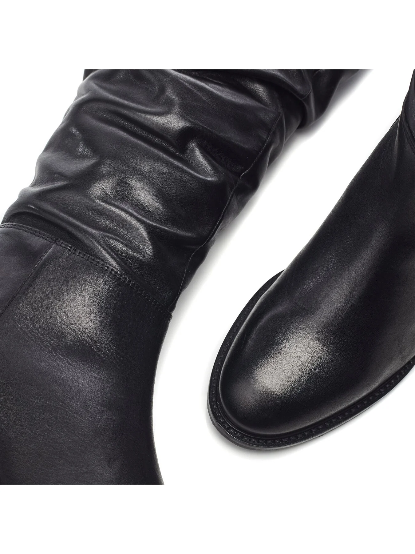 B.Lupin Leather Boots - Image 4