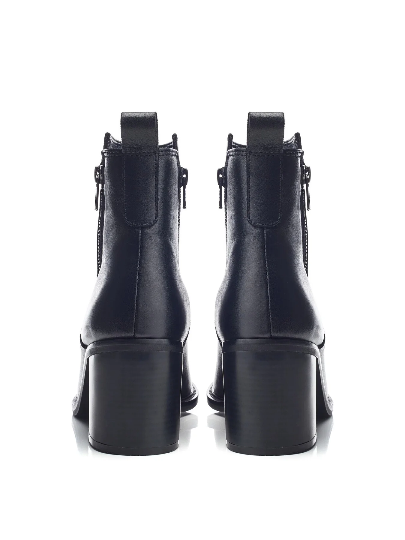 B.Molly Leather Boots - Image 3