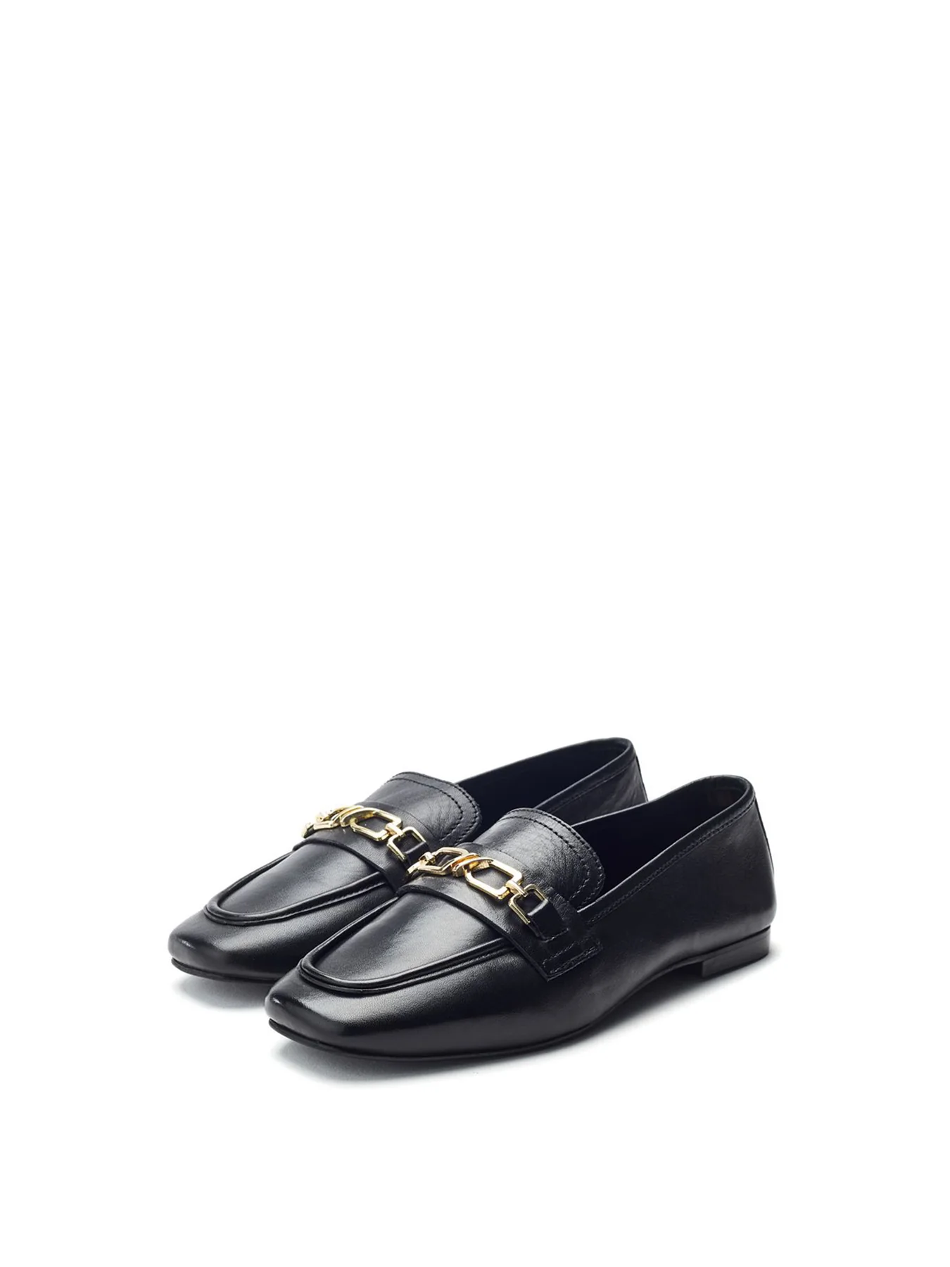 Earley Leather Loafers Black - Image 2