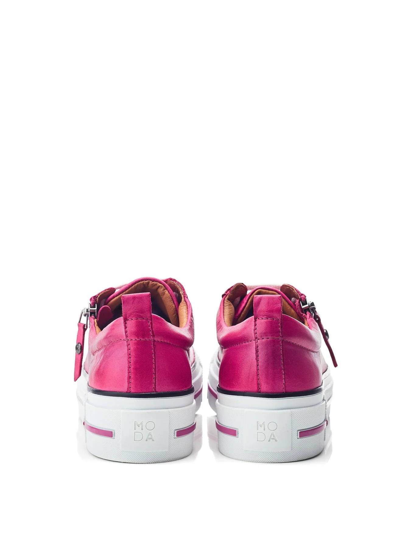 Filician Leather Trainers - Image 3