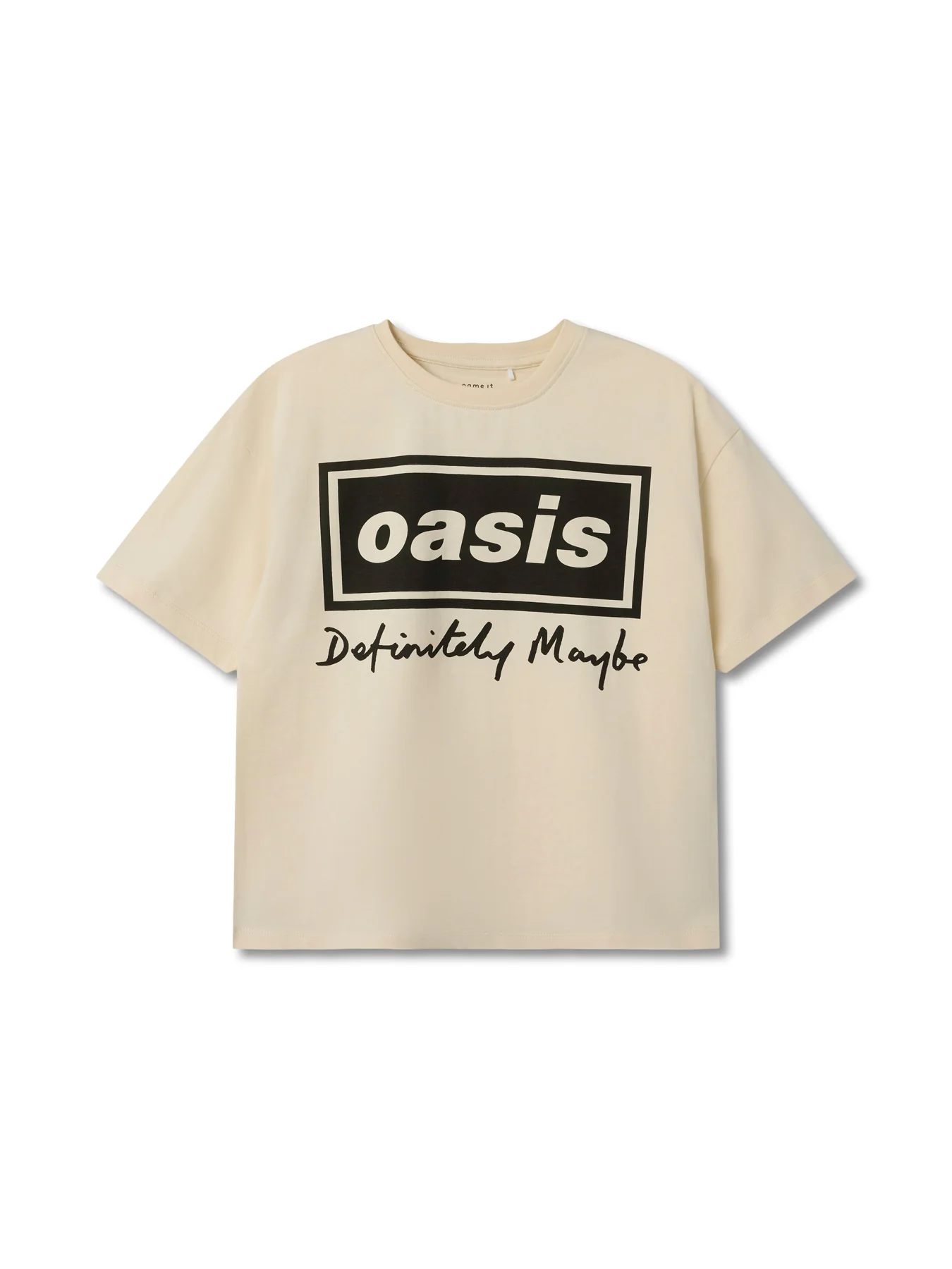 Graphic Logo Relaxed T-Shirt Buttercream