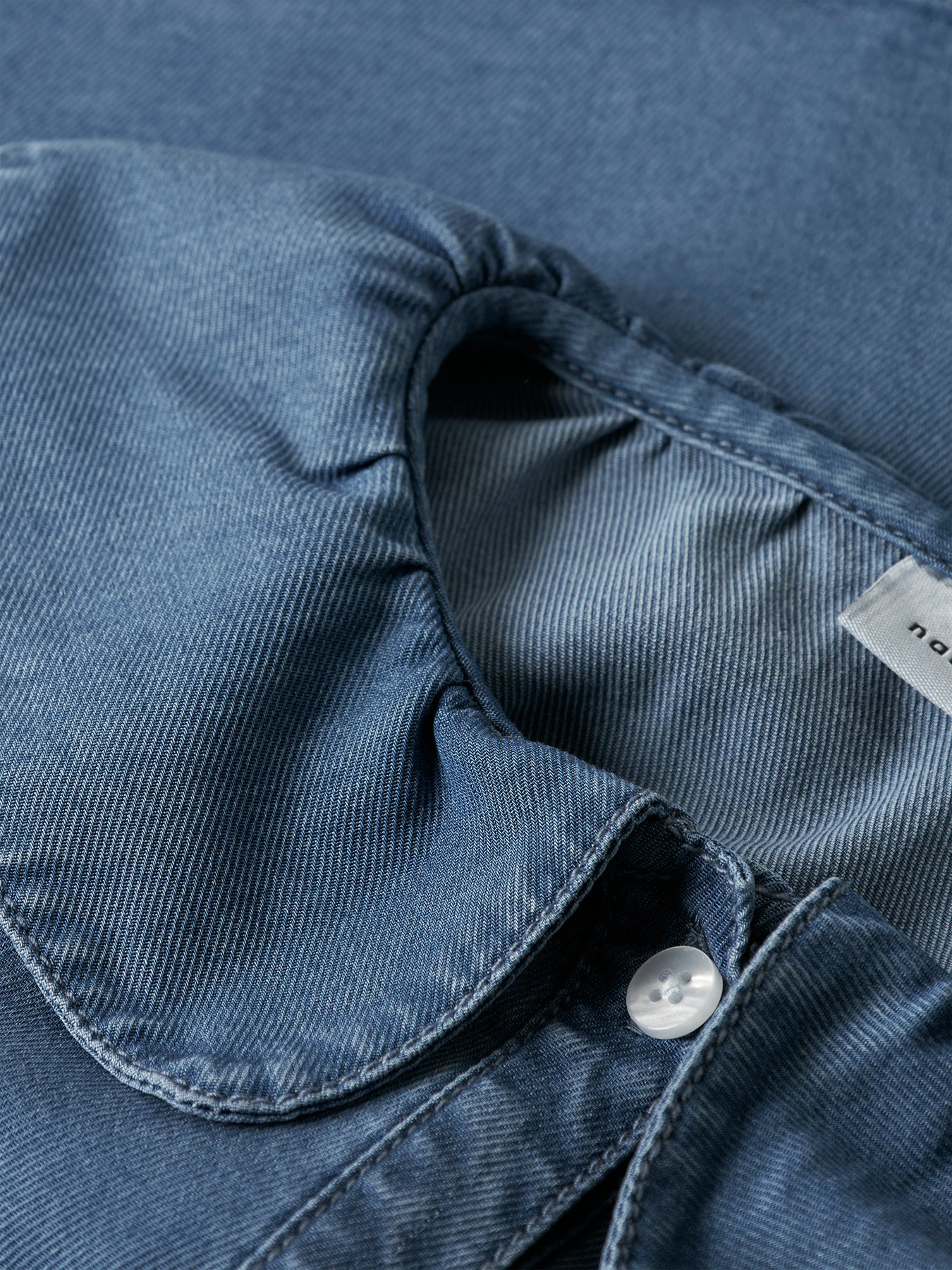 Kids’ Sophy Denim Shirt Blue - Image 2