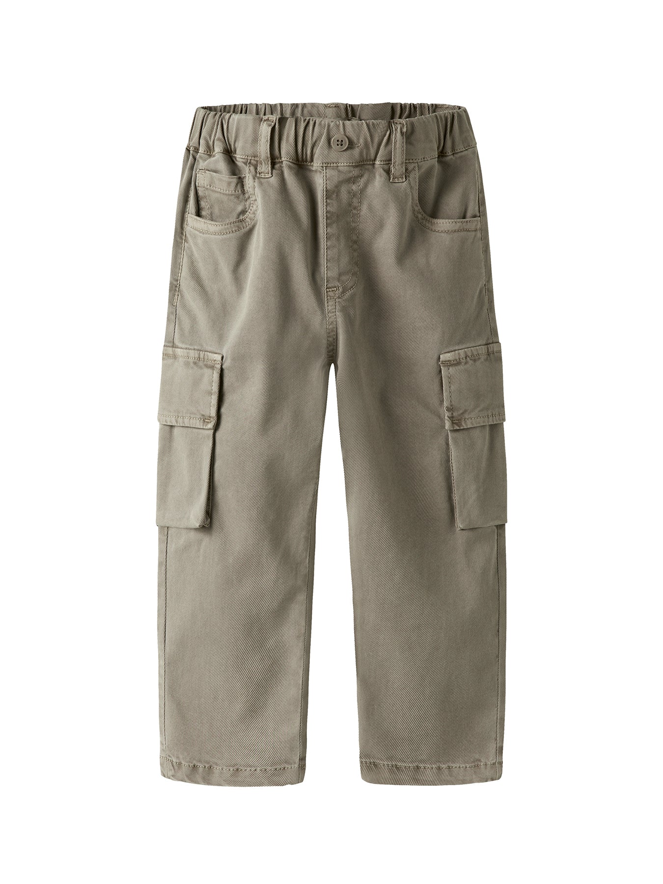Kids’ Tap Cargo Trousers Beige