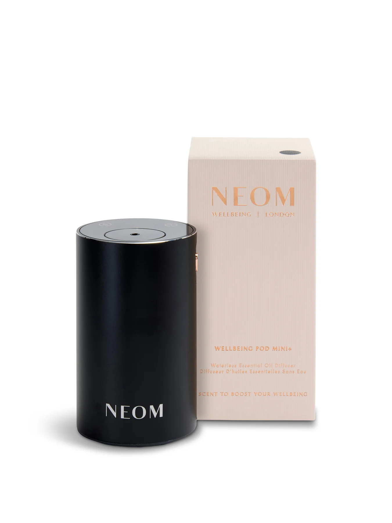 Wellbeing Pod Mini Essential Oil Diffuser Black