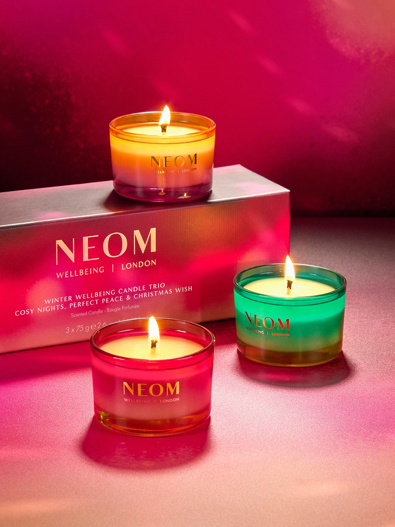 Winter Wellbeing Candle Trio - Image 2