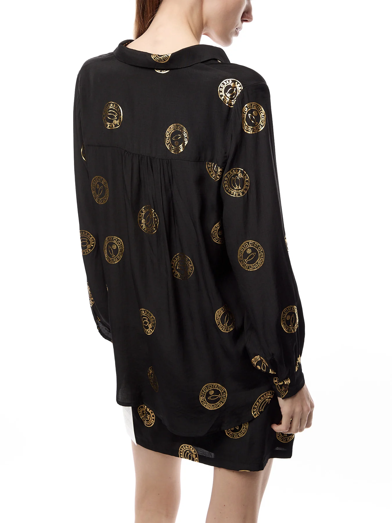Black Miley Shirt with Plate Foil - Image 5